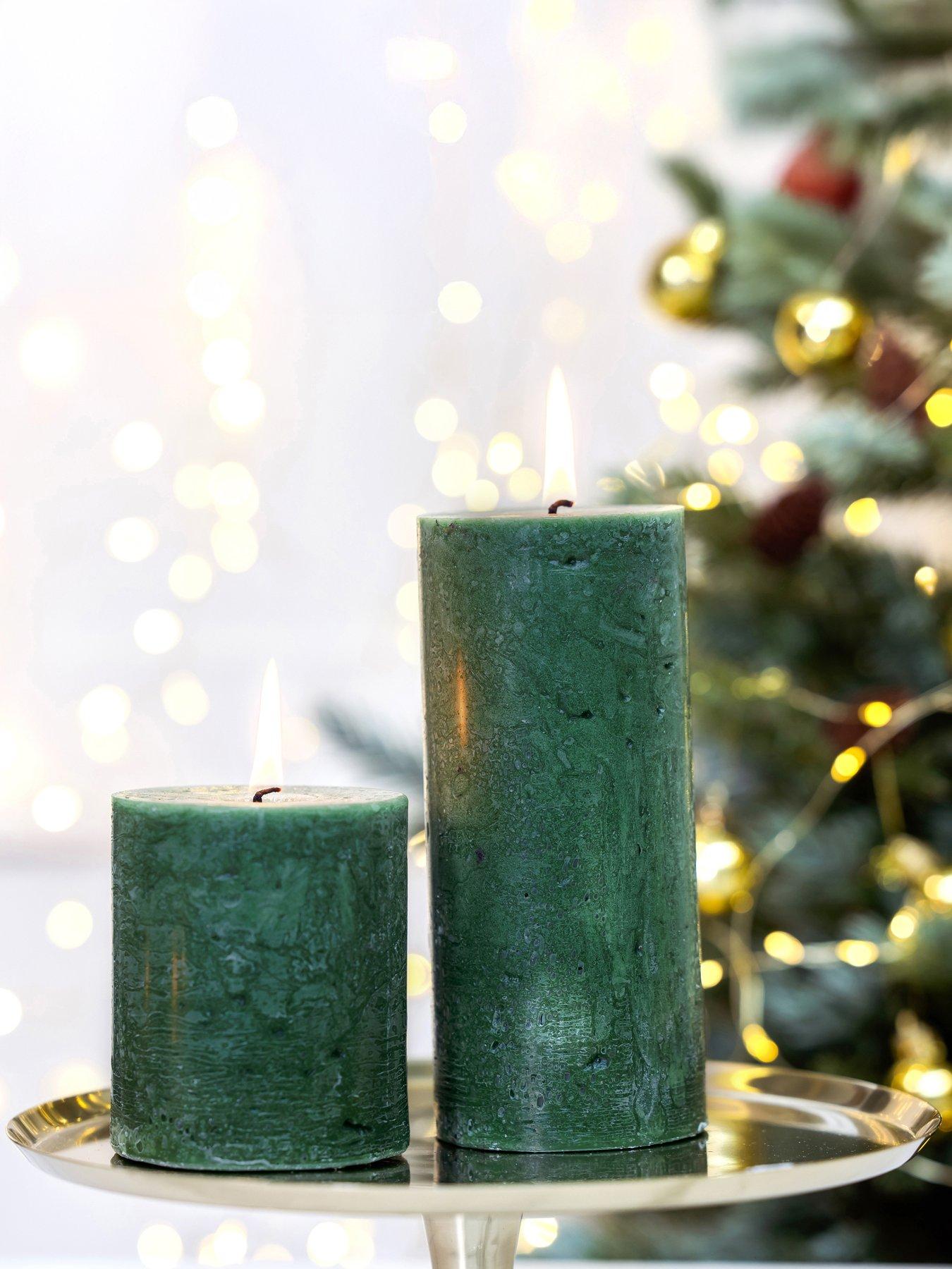 stoneglow-stoneglow-frosted-woods-short-pillar-candle