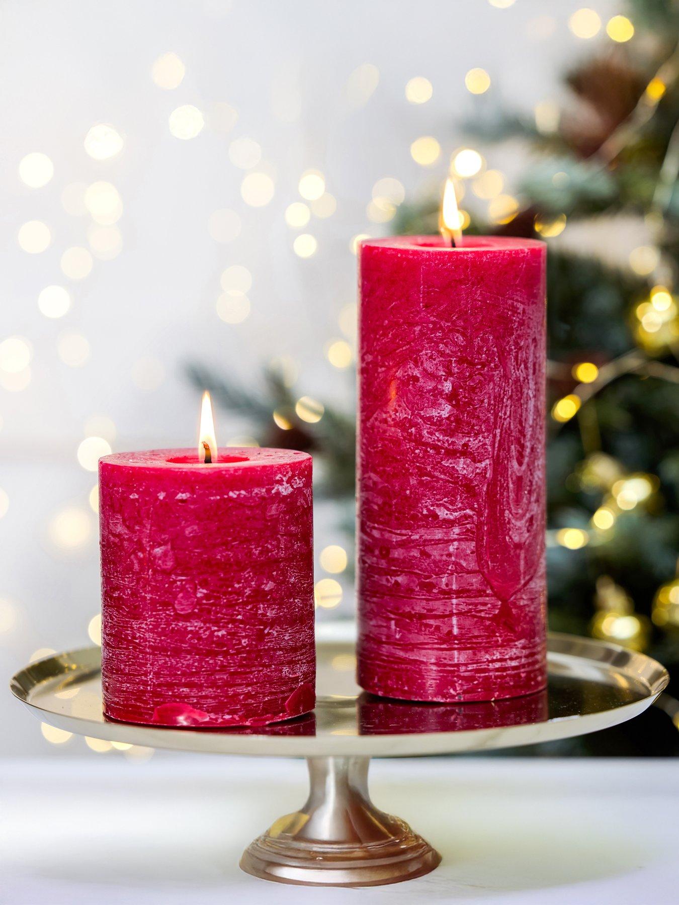 Stoneglow Stoneglow Cosy Vibes - Tall Pillar Candle