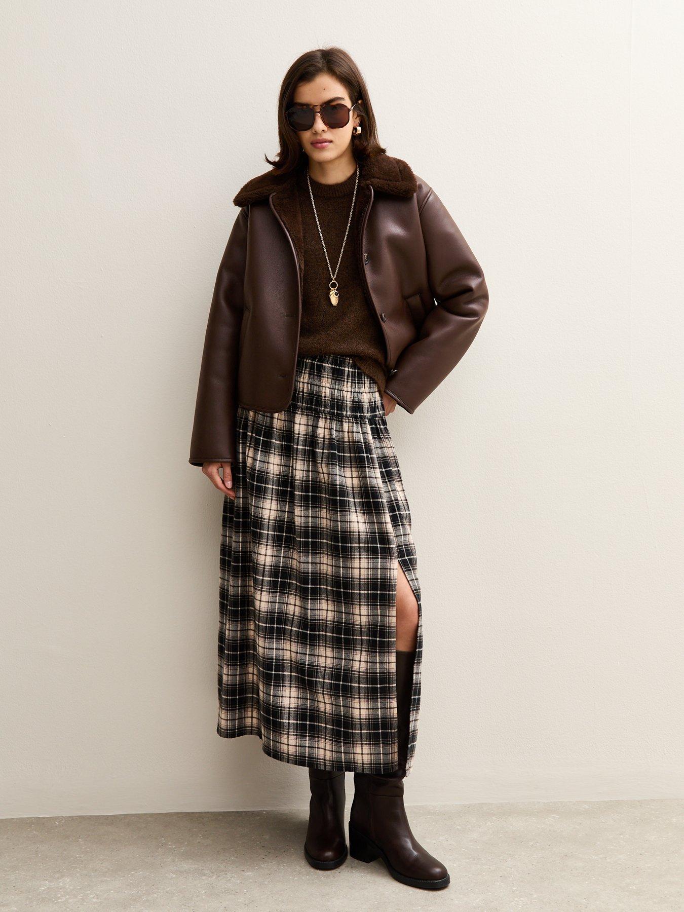 new-look-faux-leather-borg-trim-jacket-dark-brownback