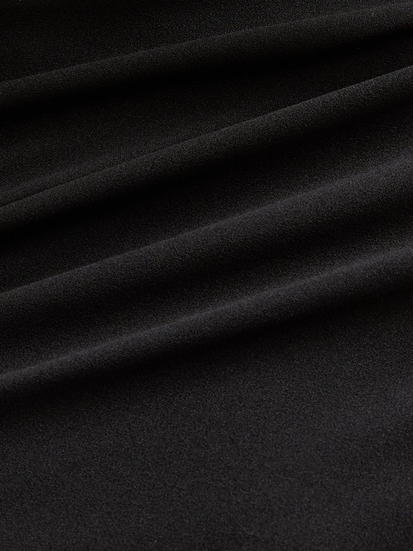 Image 6 of 6 of New Look Gathered Off The Shoulder Top - Black
