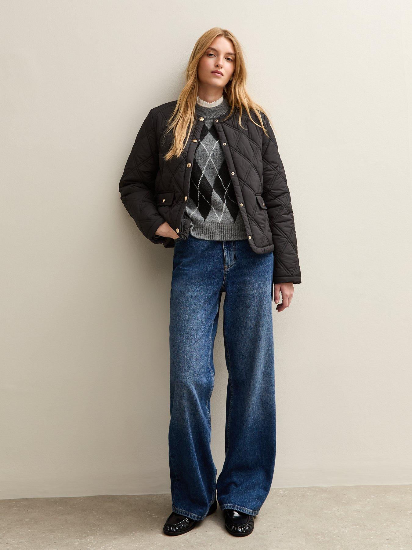 new-look-quilted-bomber-jacket-blackback