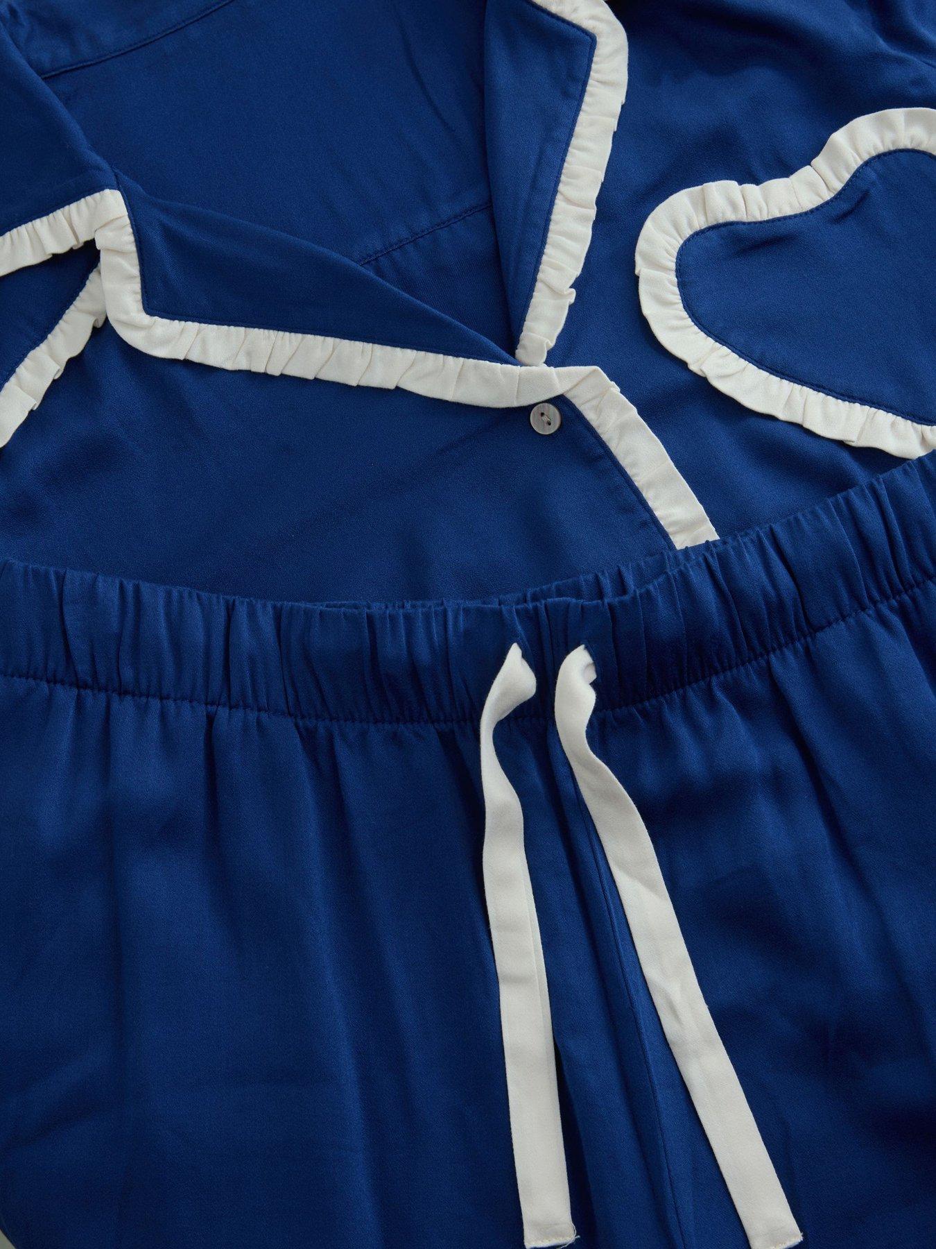 cath-kidston-frill-detail-heart-pyjama-set-navystillFront