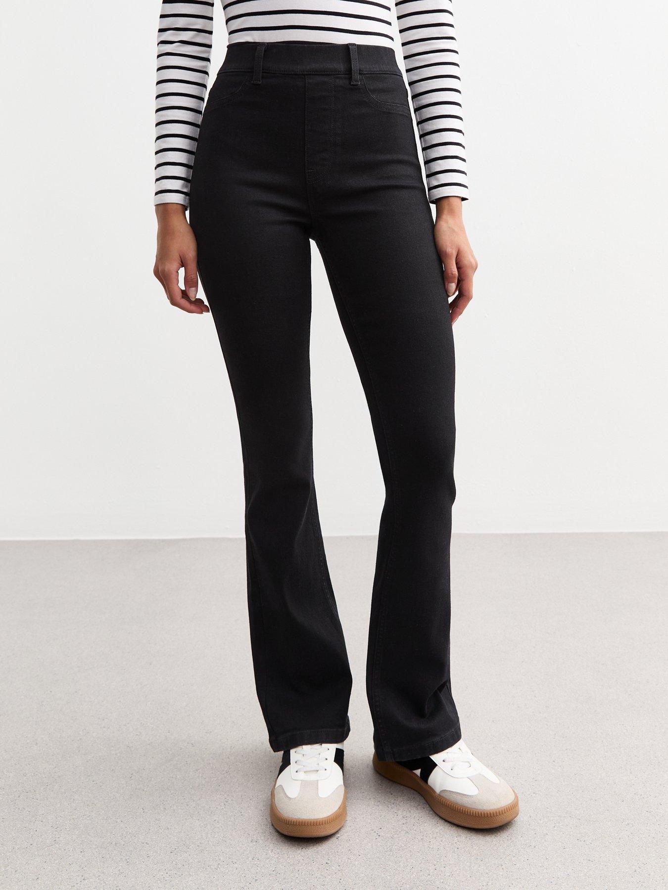 new-look-pull-on-bootcut-jeans-washed-black
