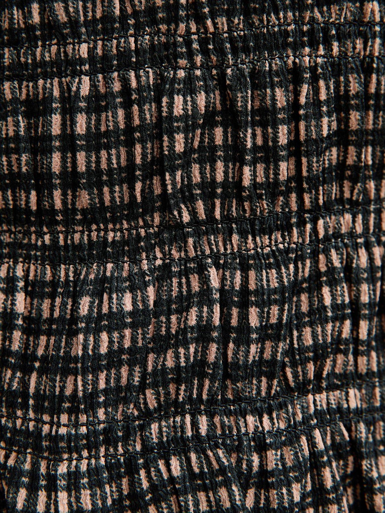 new-look-textured-jersey-checked-shirred-top-printdetail