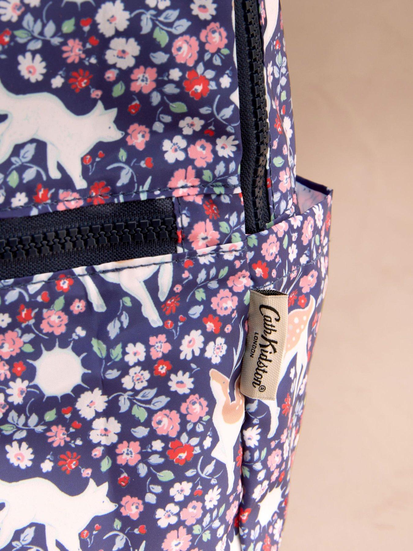 Image 3 of 6 of Cath Kidston Polar Ditsy Backpack - Navy