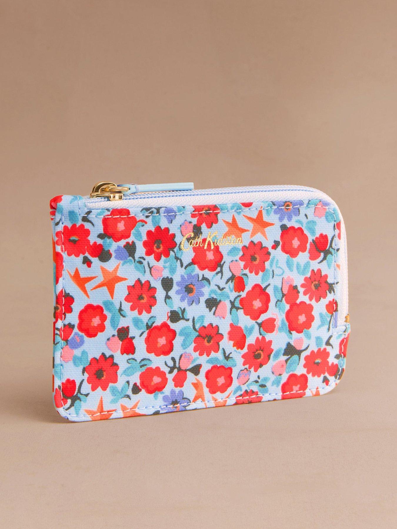 Cath Kidston Floral Star Coin Purse - Blue