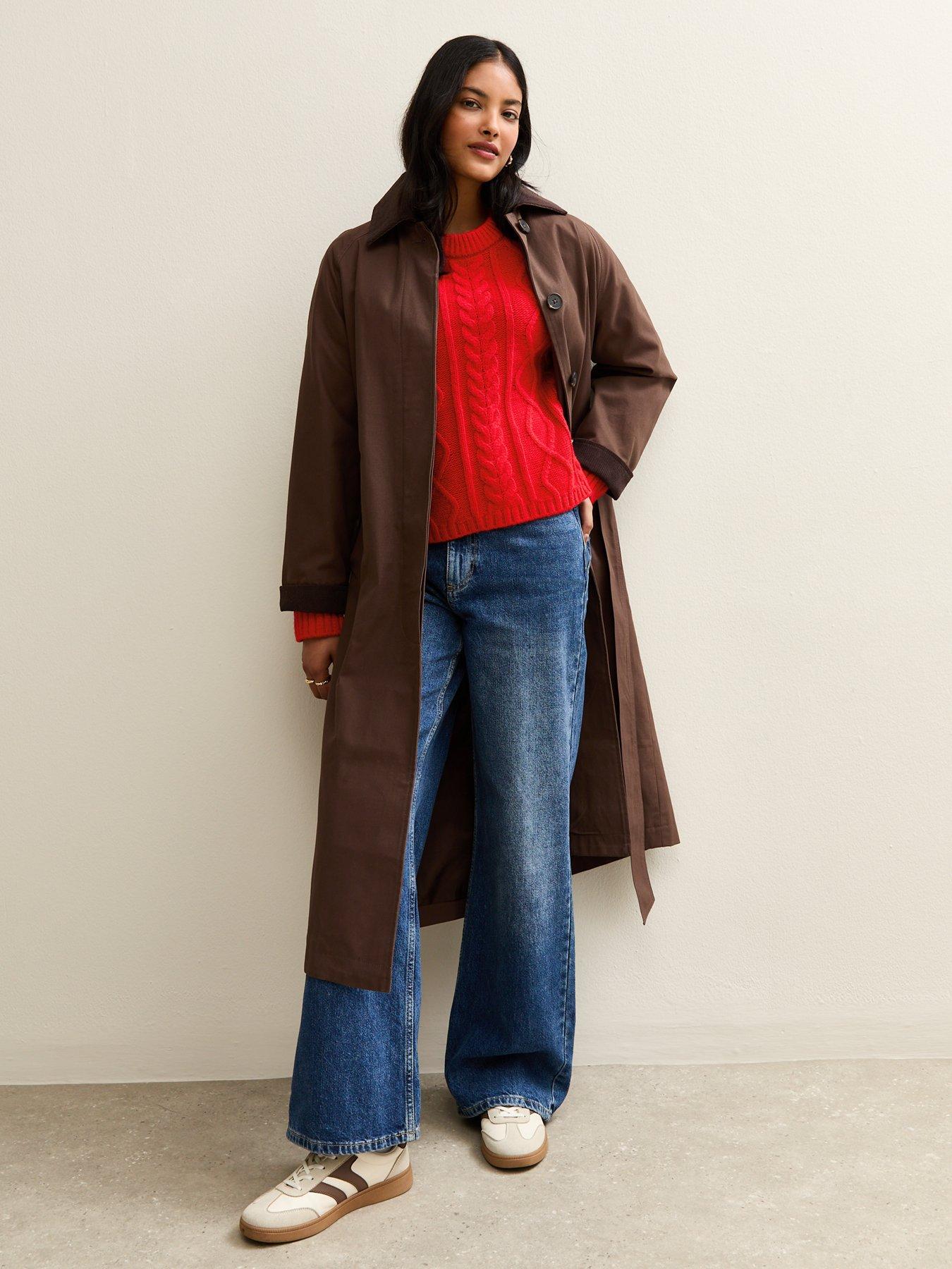 new-look-red-cable-knit-raglan-sleeve-jumperback