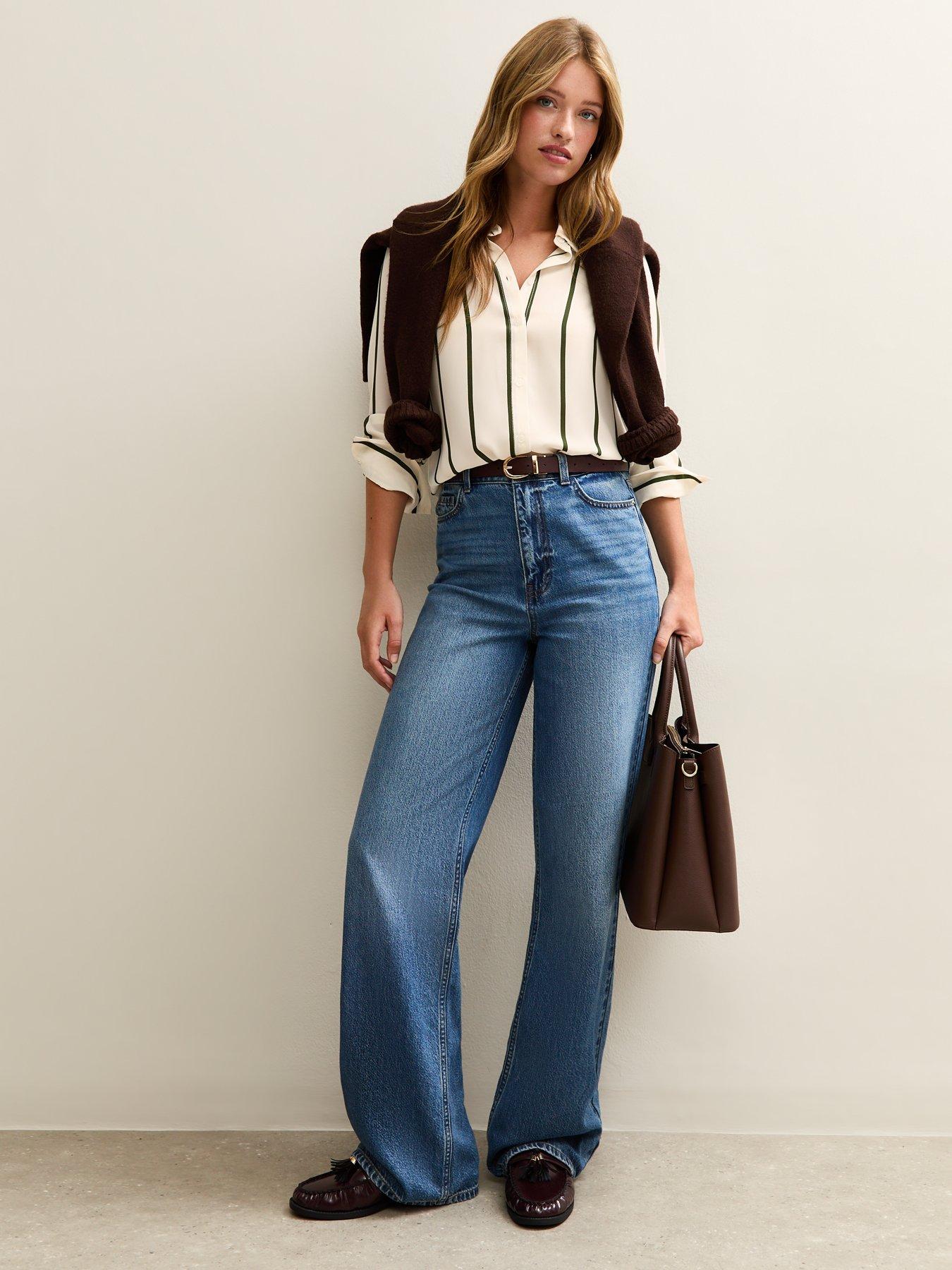 new-look-stripe-print-shirt-greenback