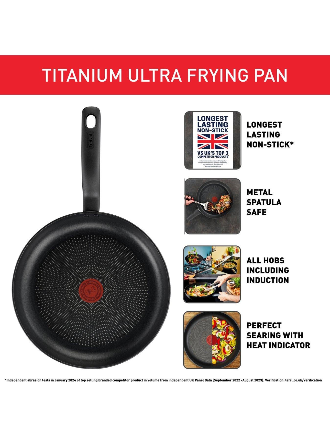 Image 3 of 8 of Tefal Titanium Ultra 24cm Frying Pan