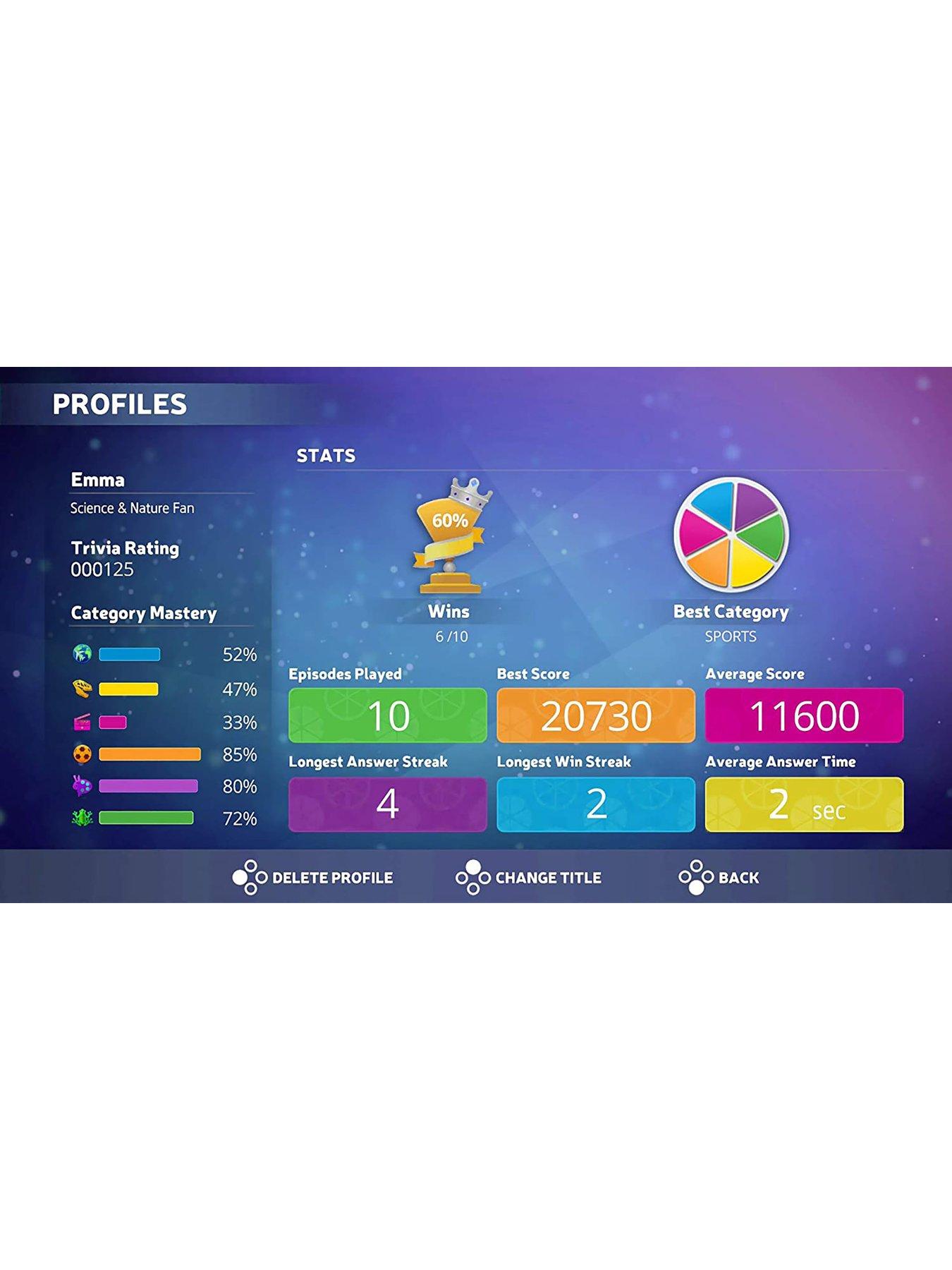 Image 6 of 6 of Nintendo Nintendo Switch Trivial Pursuit Live! (Code in Box)