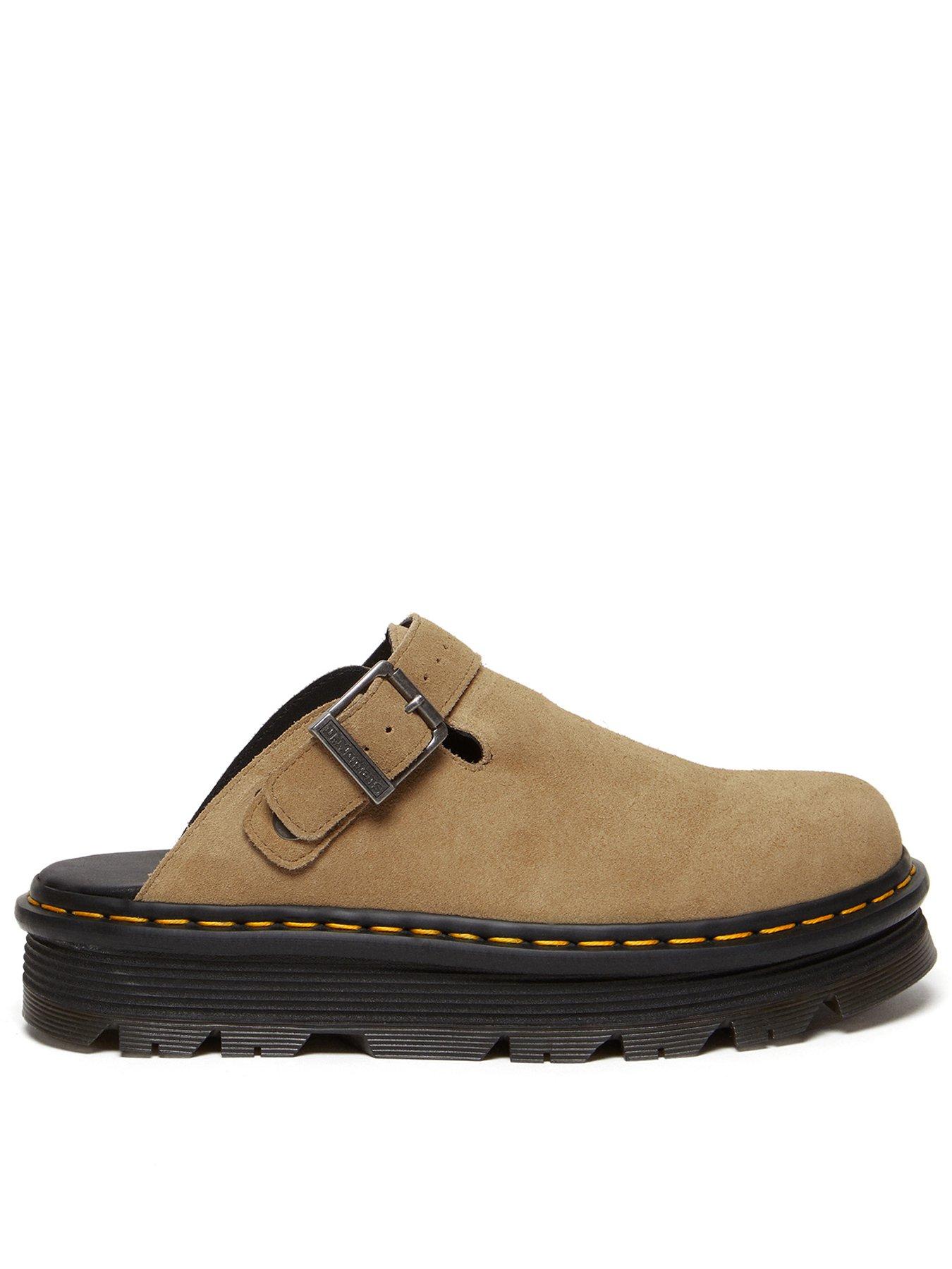 Dr Martens Zebzag Slingback Mules - Tan