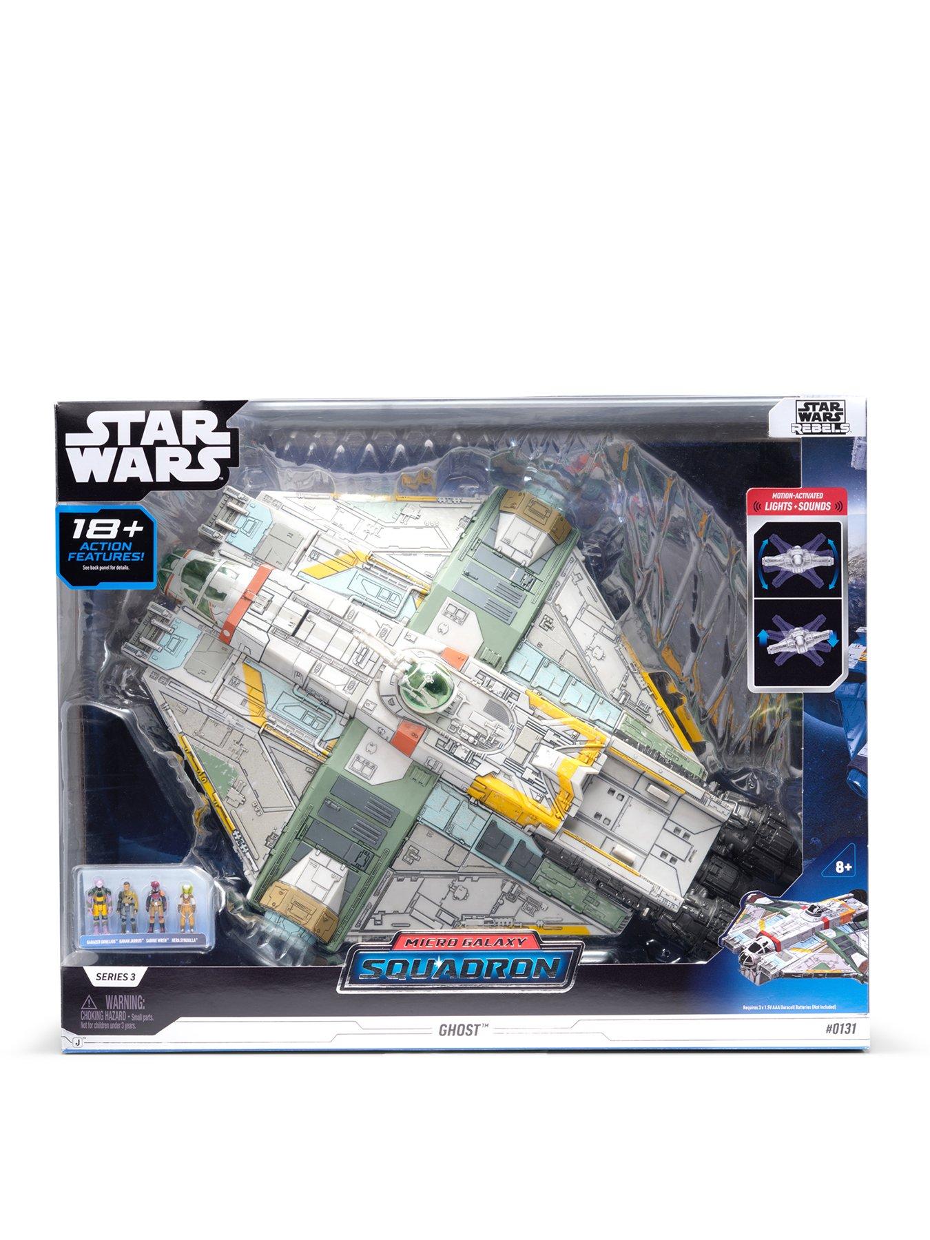 Star Wars Feature Vehicle (9" Vehicle  &  Figure Playset) - The Ghost (Rebels)