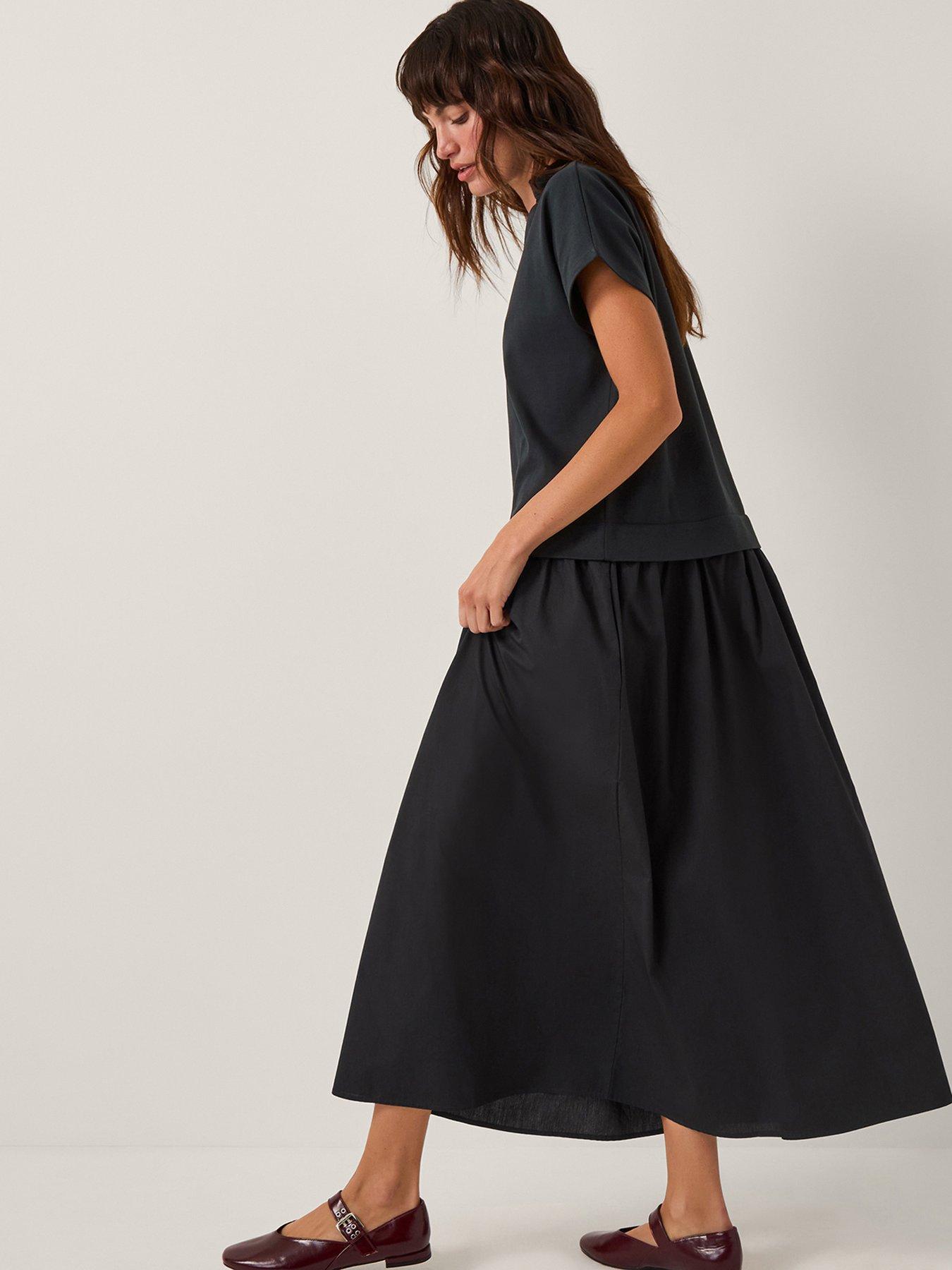 monsoon-felly-fabric-mix-dress-blueback