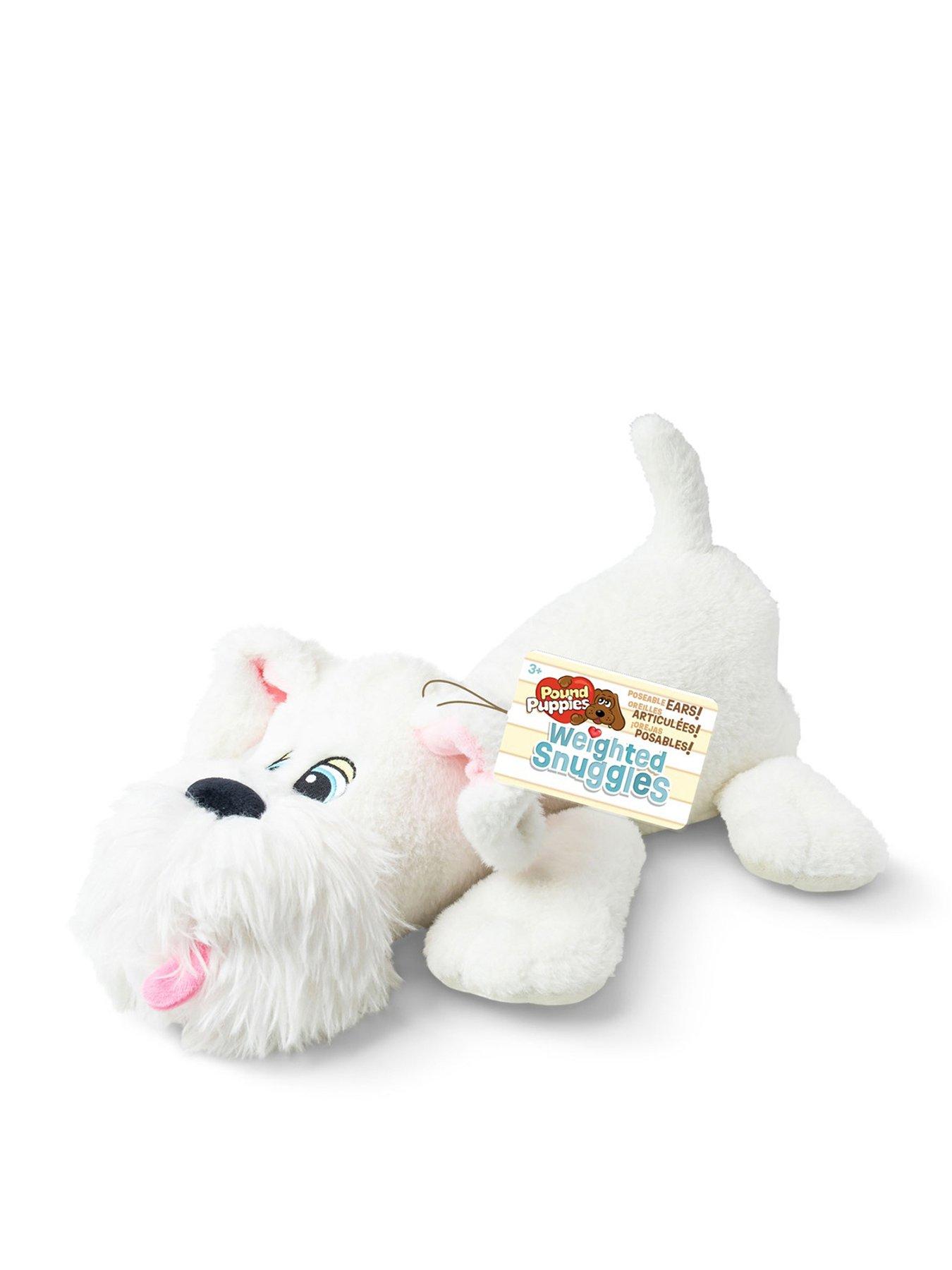 Pound Puppies Pound Puppies Weighted Snuggles Plush - White