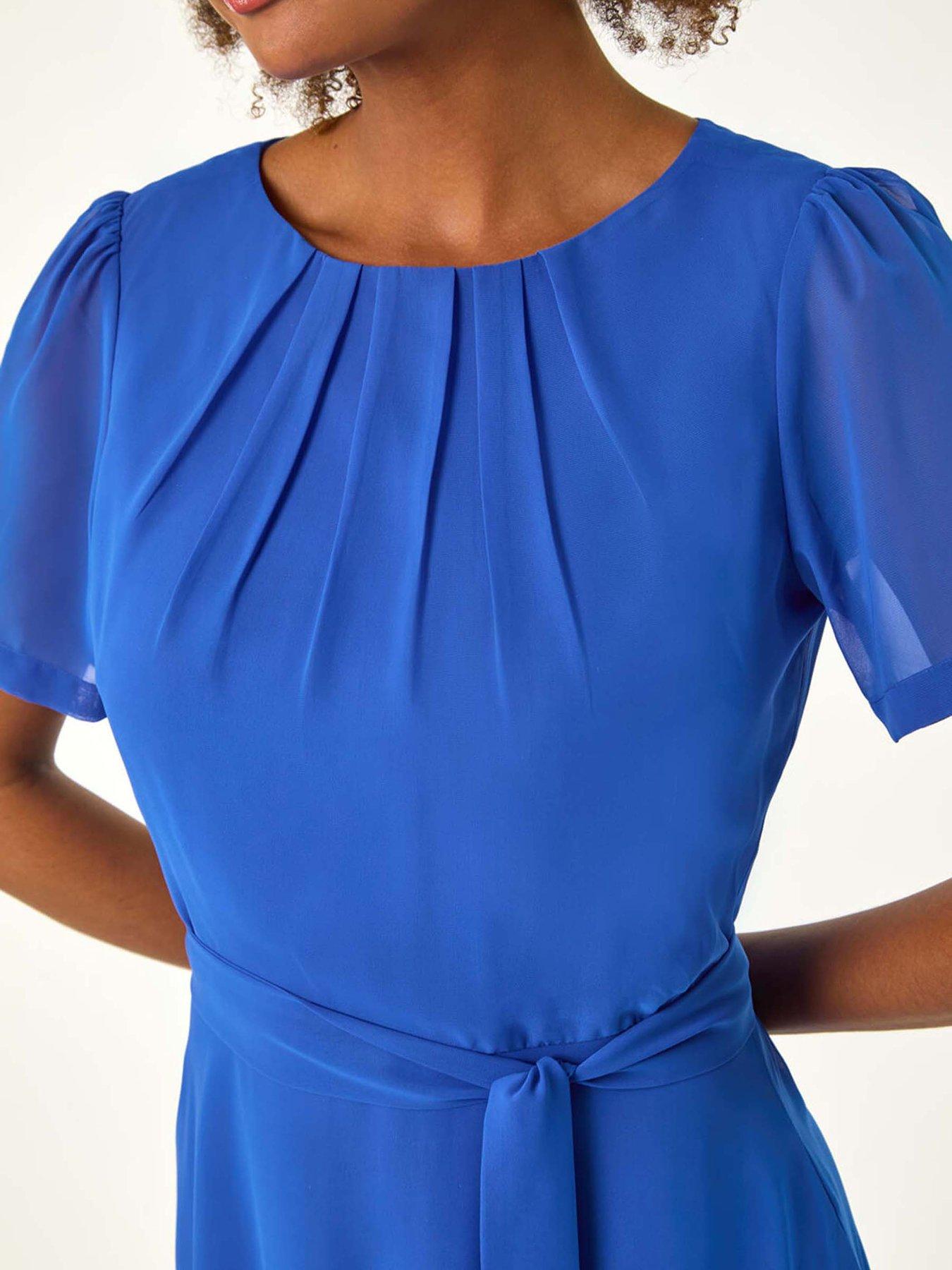 roman-pleat-chiffon-belted-midi-dress-bluedetail