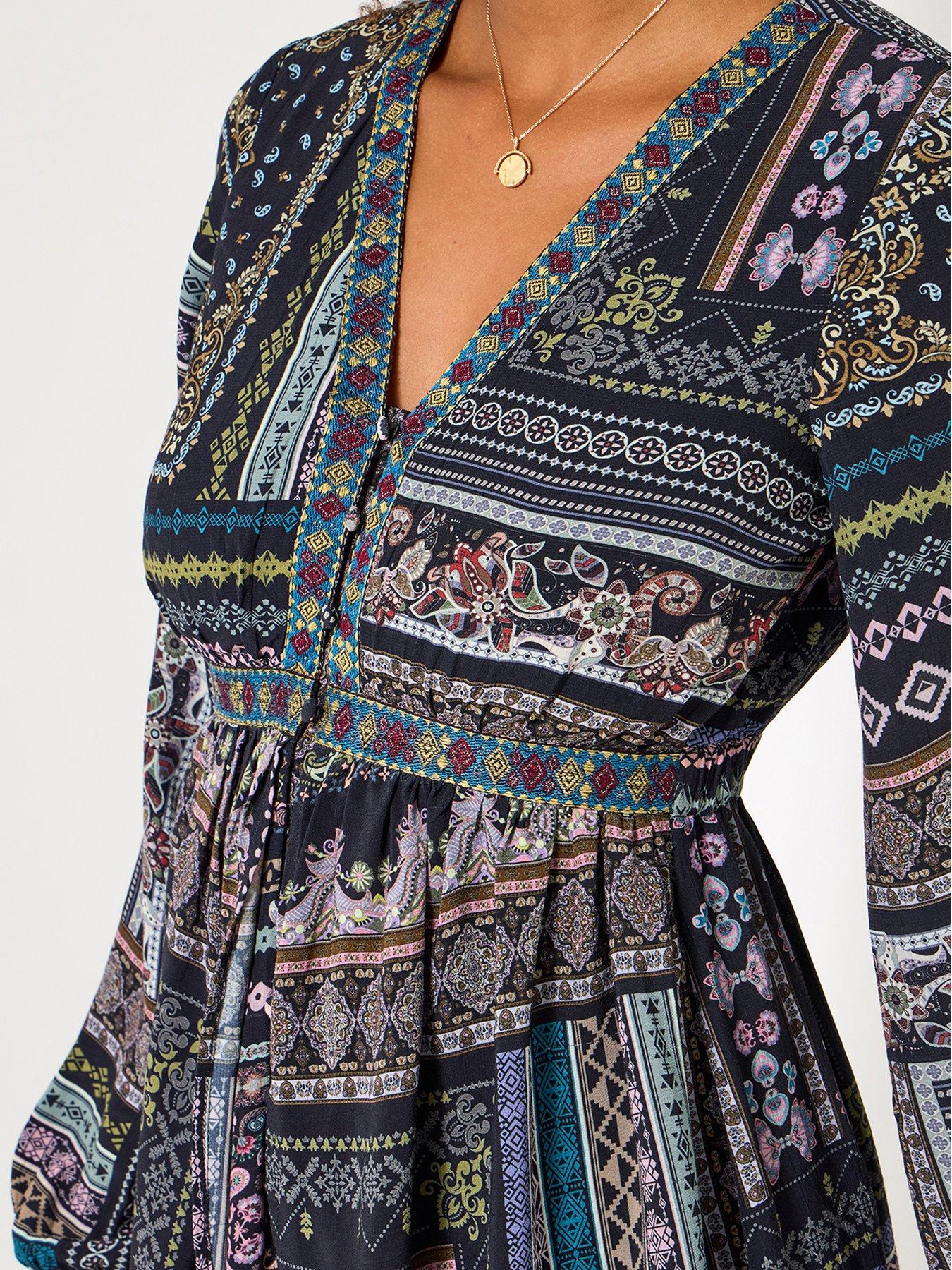 joe-browns-beautiful-boho-tunic-dress-blackback