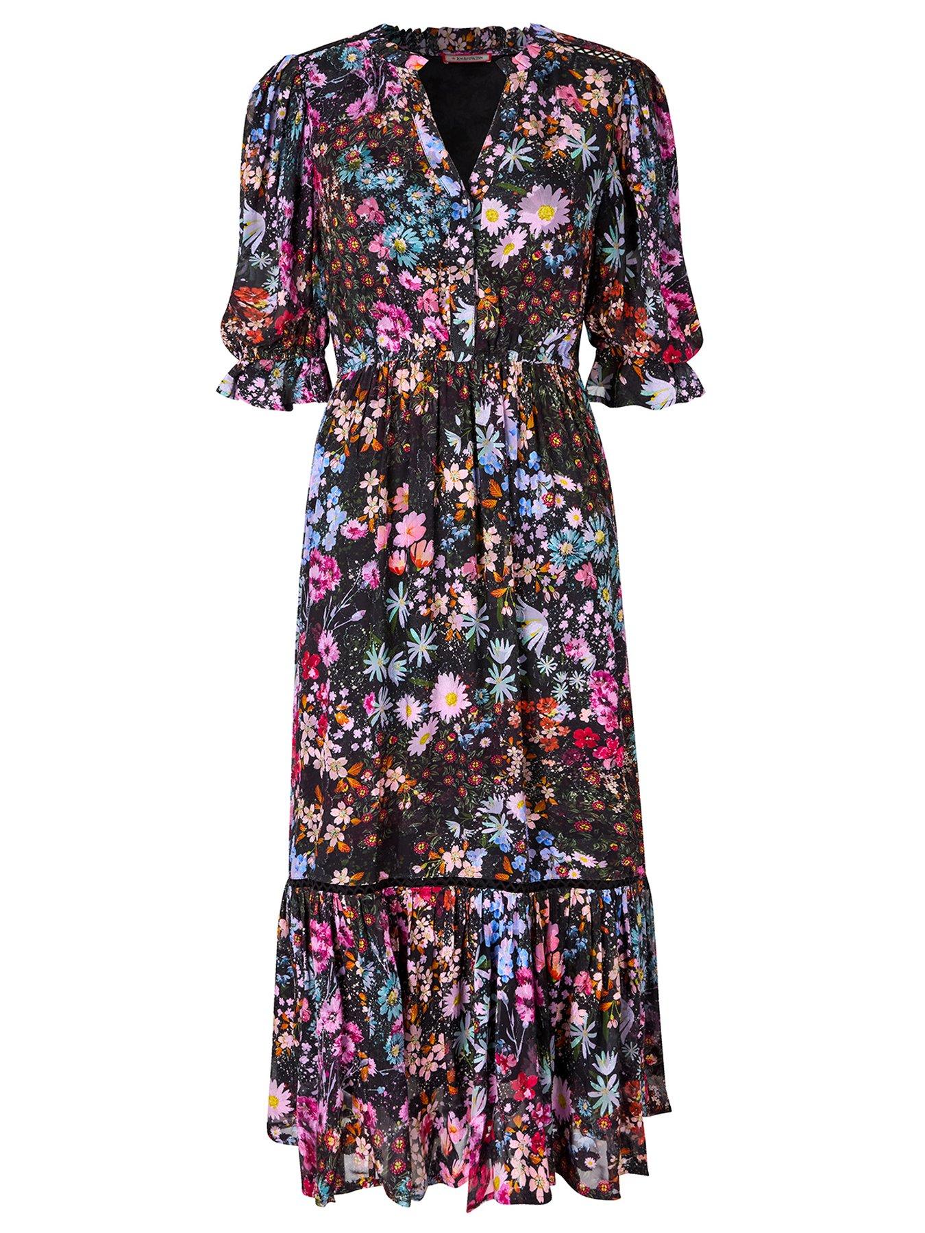 joe-browns-joyful-florals-dress-blackdetail