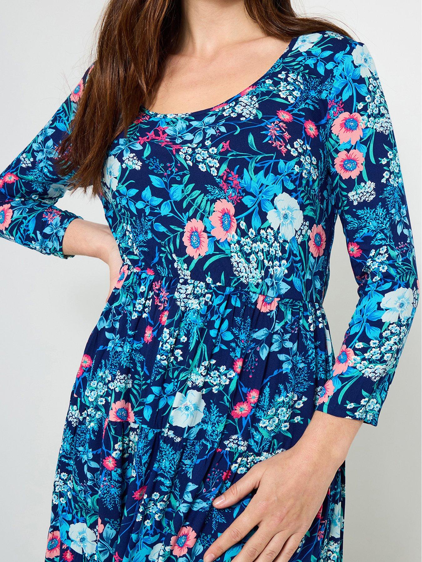 joe-browns-charming-floral-printed-crinkle-dress-blueoutfit