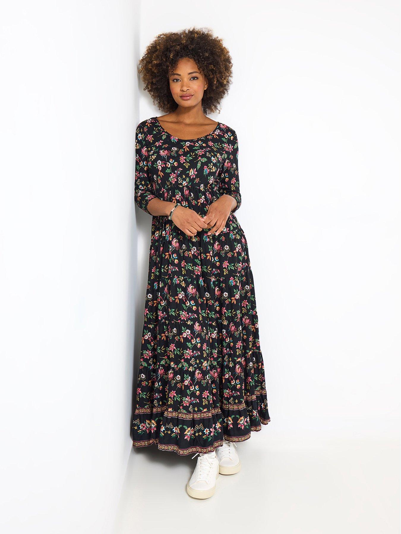 joe-browns-beautiful-border-print-crinkle-dress-black