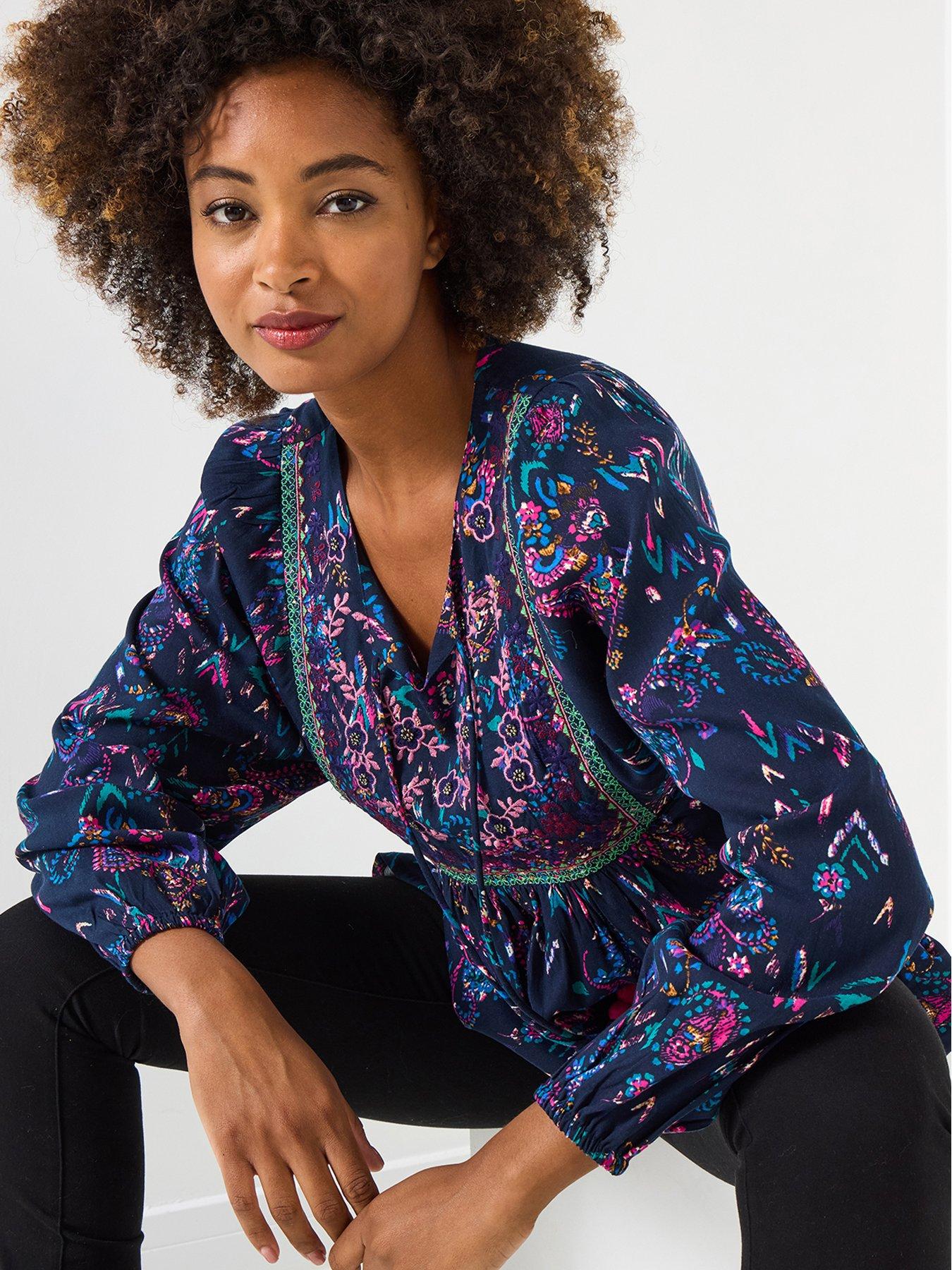 Joe Browns Beautiful Boho Top - Purple