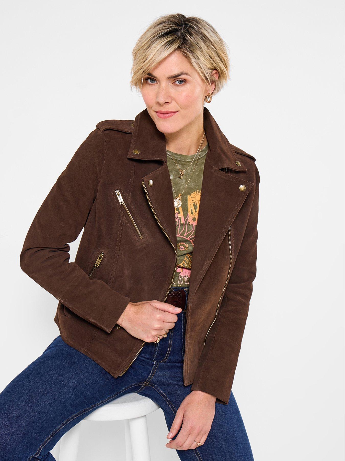 joe-browns-super-soft-suede-collared-biker-jacket-chocolate