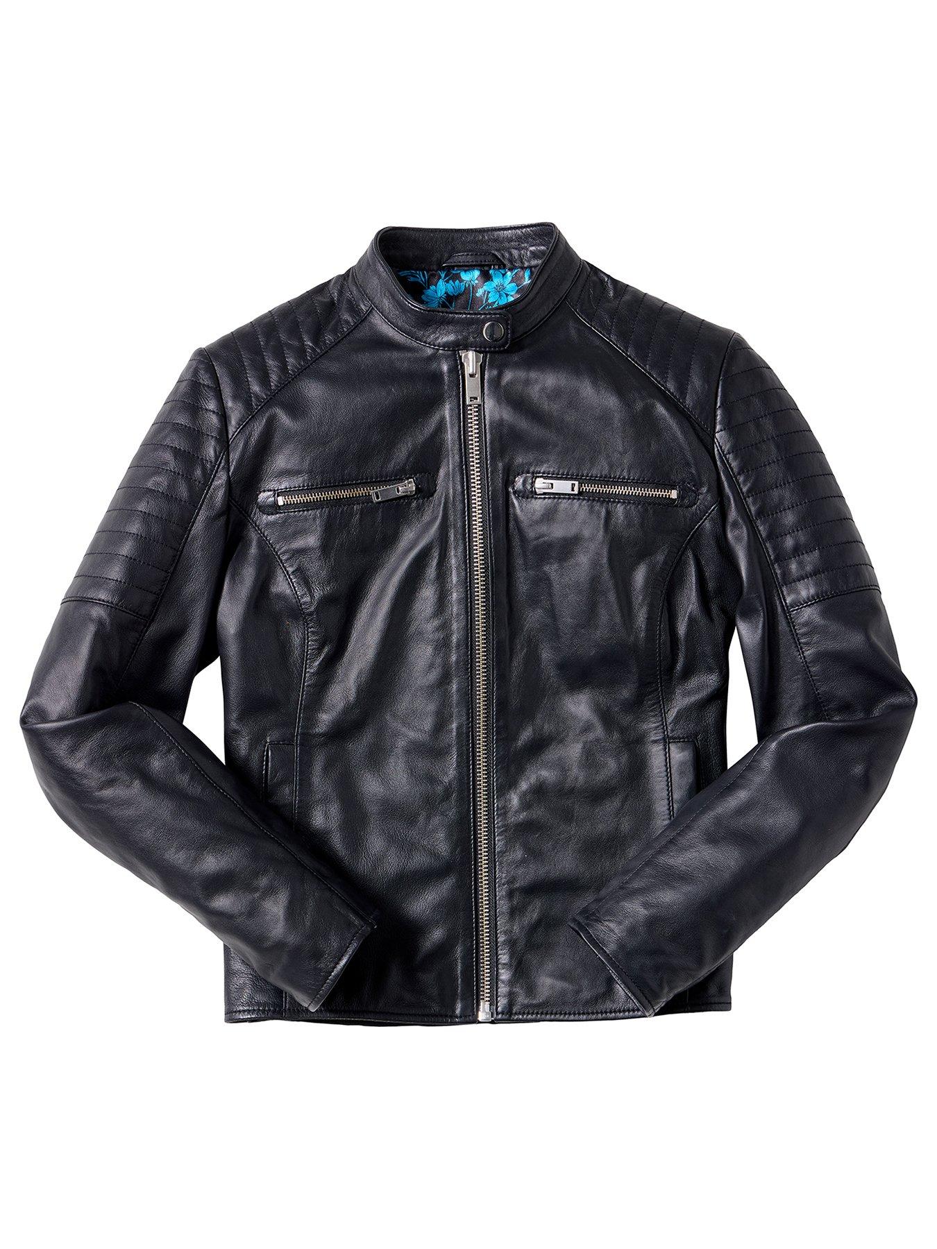 Image 6 of 6 of Joe Browns Victoria Zip Up Biker Jacket - Black