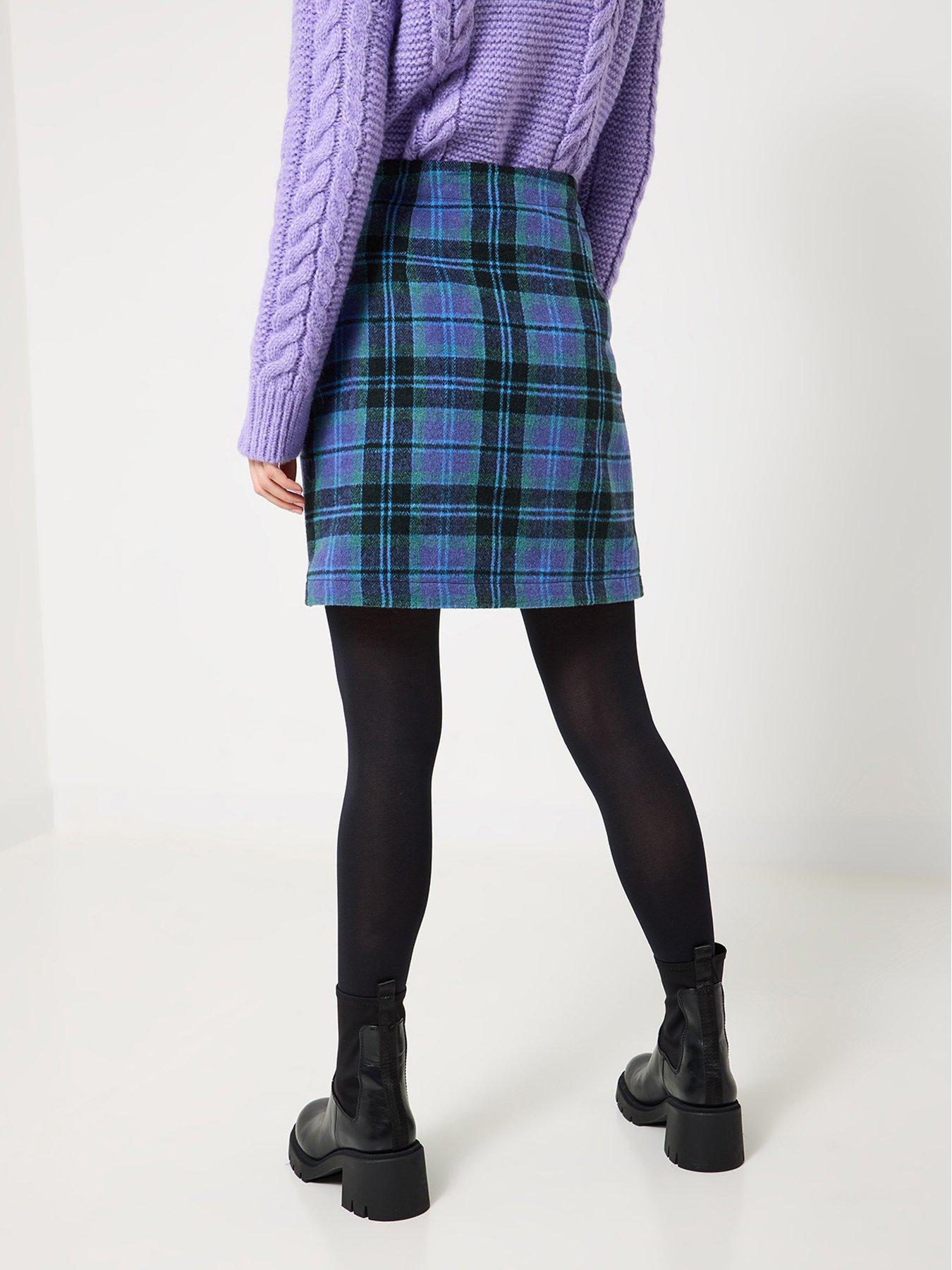 joe-browns-suzie-check-mini-skirt-bluestillFront