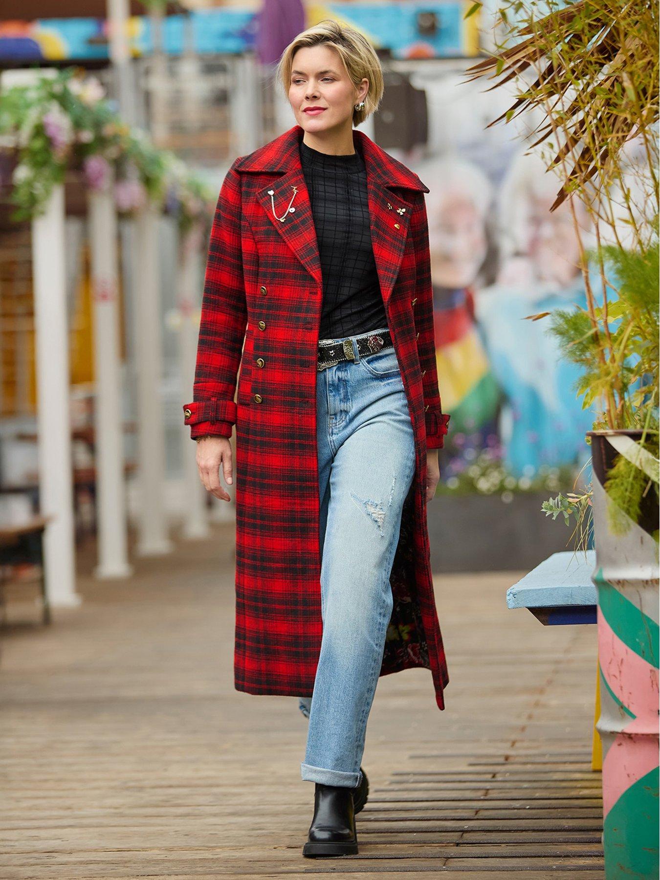 joe-browns-suzi-check-maxi-coat-reddetail