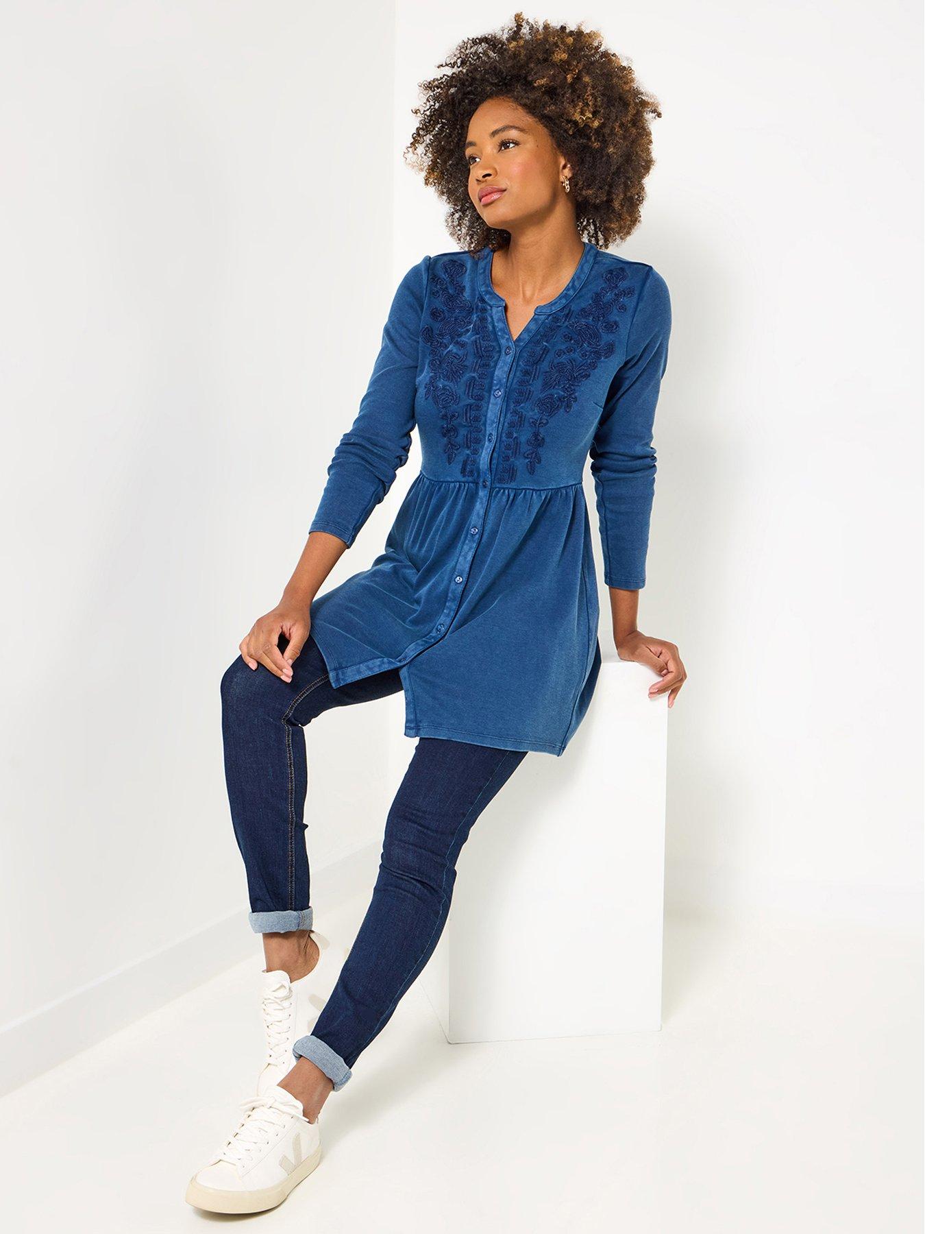 joe-browns-pretty-in-blue-jersey-sweat-tunic-top-bluestillFront