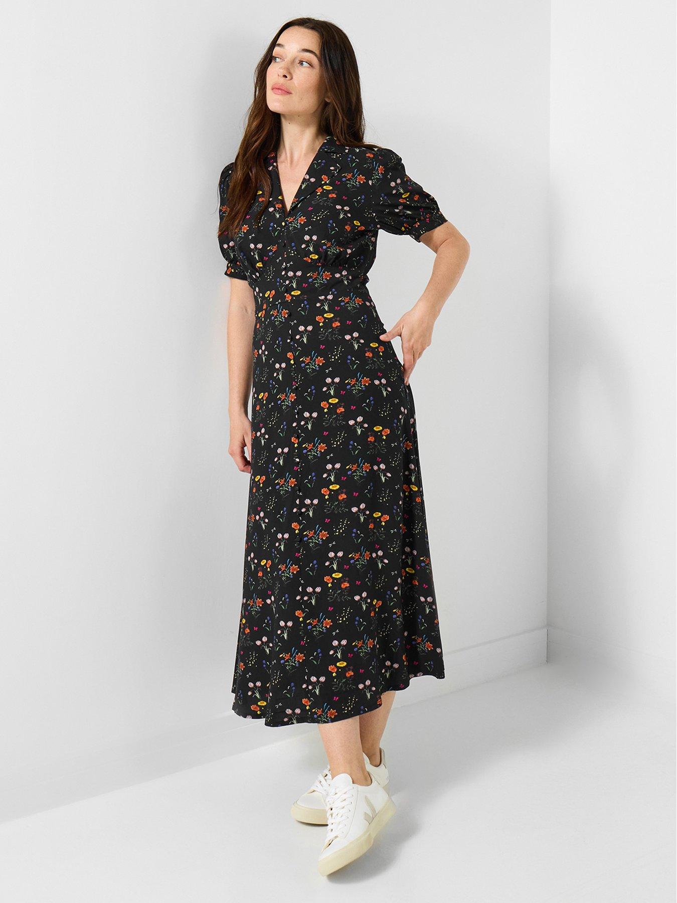 joe-browns-pop-of-colour-tea-dress-black