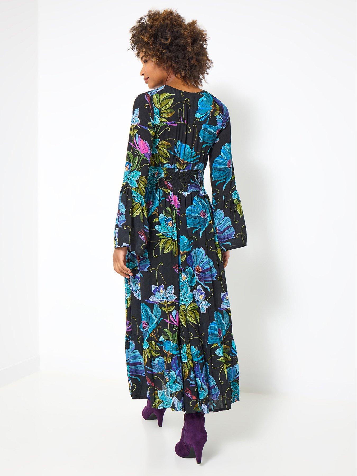 joe-browns-iris-florals-boho-maxi-dress-blackstillFront