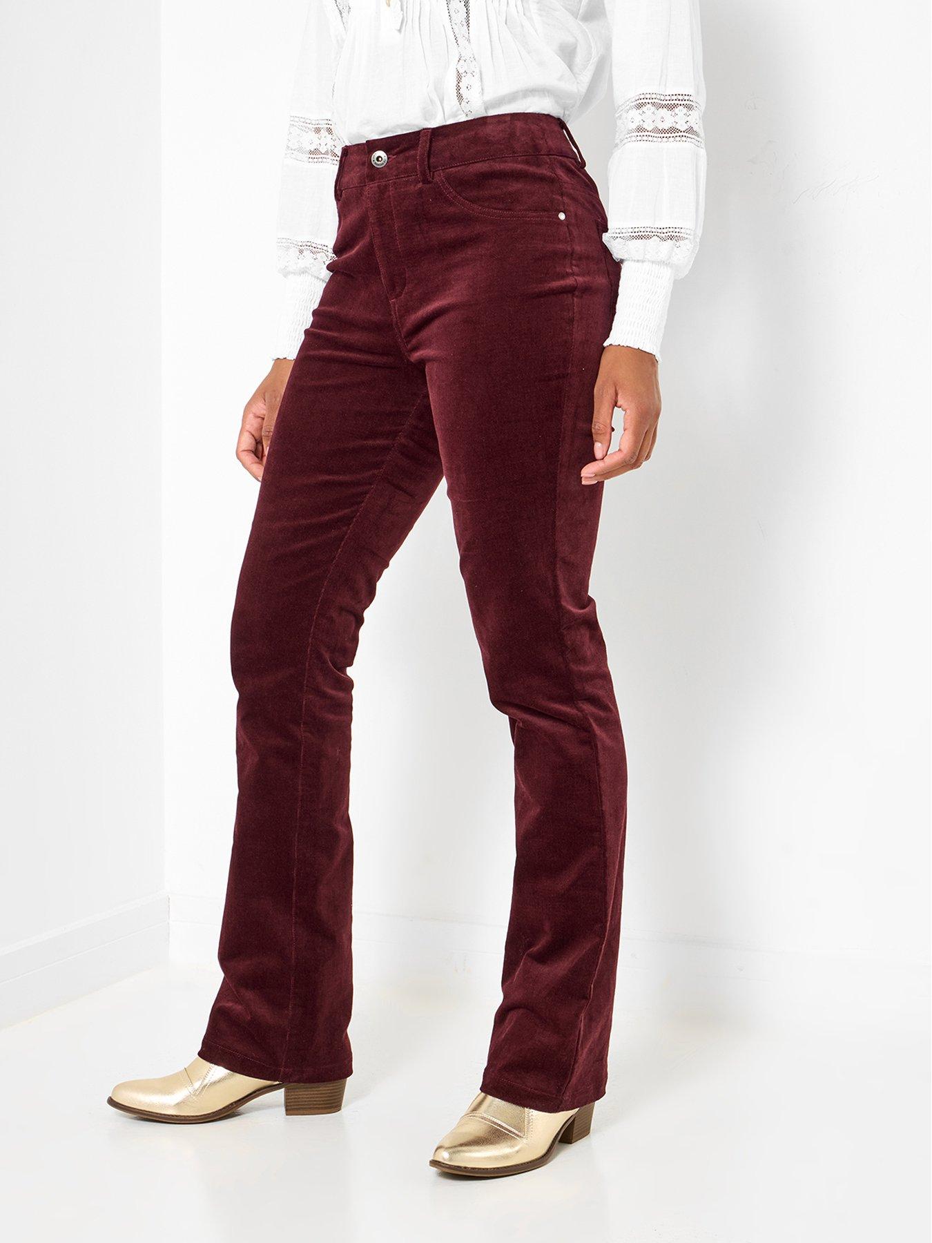 Joe Browns Marvellous Moleskin Jeans - Berry