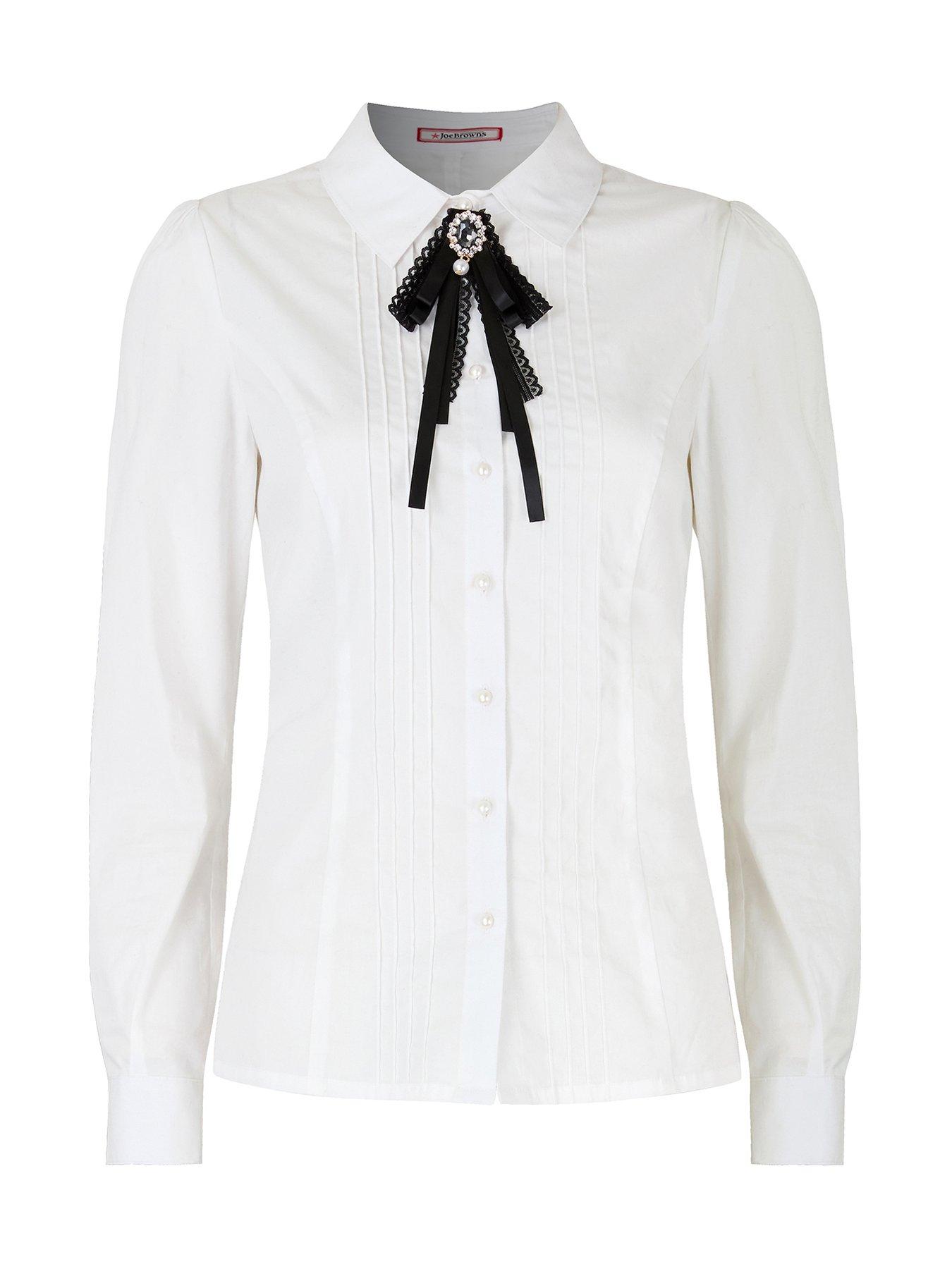 joe-browns-perfect-white-shirt-with-detachable-statement-brooch-whitedetail