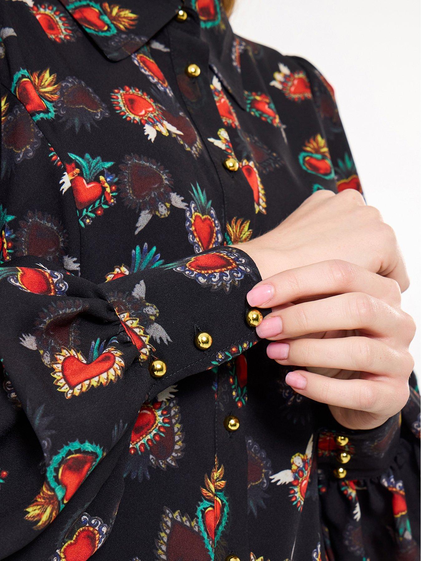 joe-browns-heart-print-georgette-blouse-with-cami-blackback