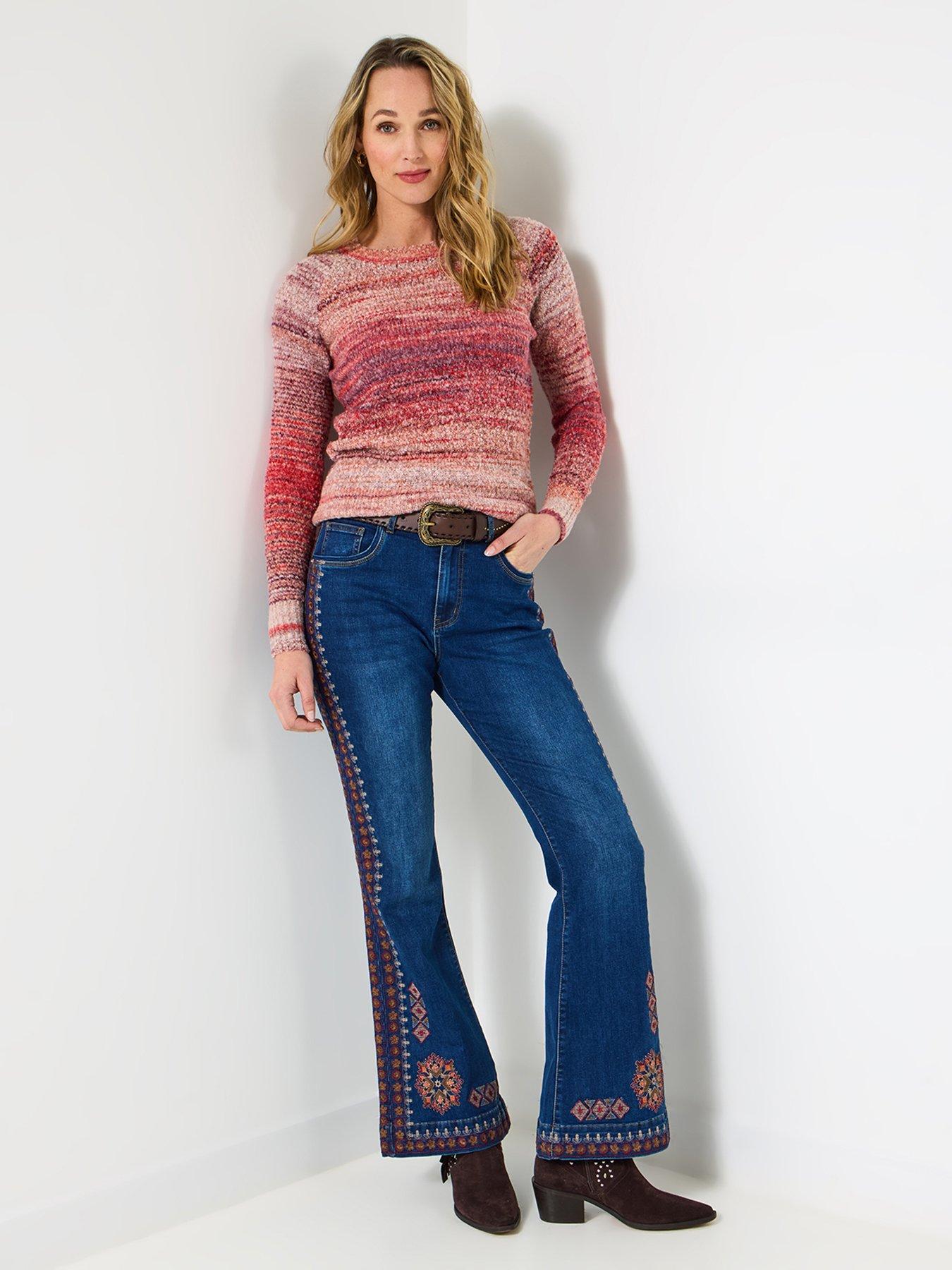 joe-browns-fun-and-fancy-crew-neck-jumper-orangestillFront