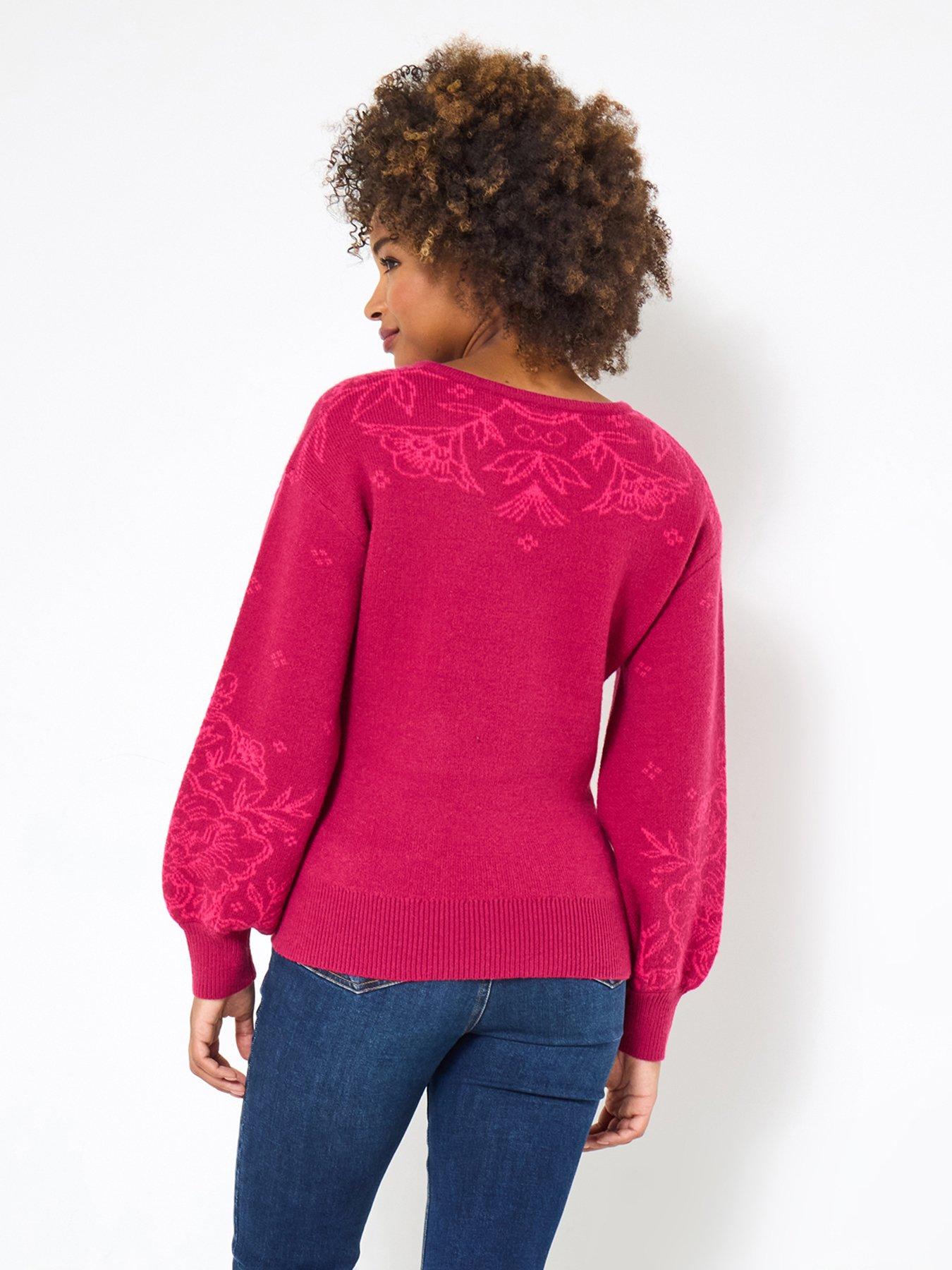 joe-browns-perfect-paisley-v--neck-jumper-pinkback
