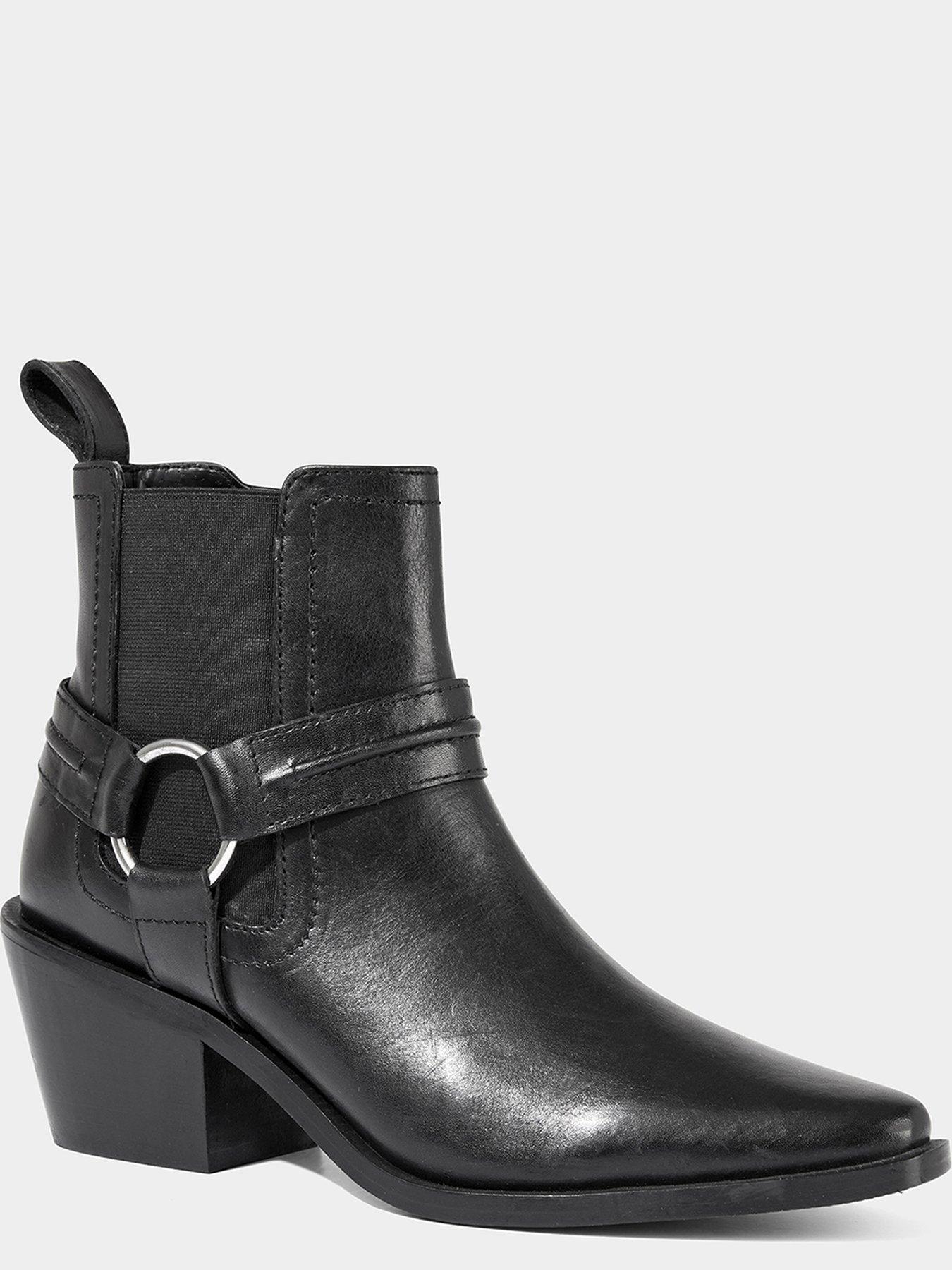 Image 4 of 6 of Joe Browns Smart Ride Leather Ankle Boots - Black