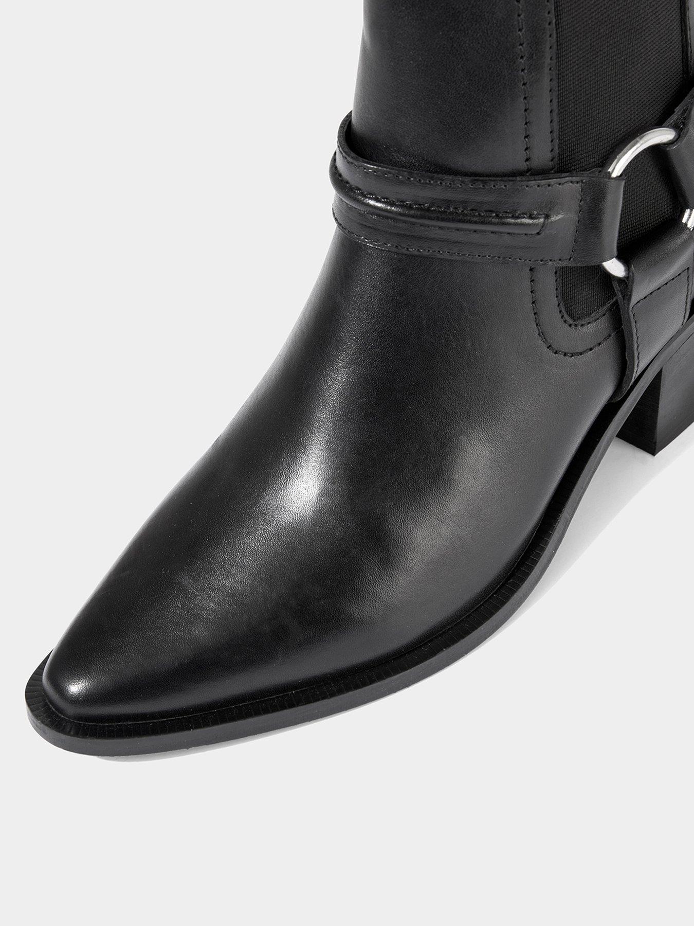 Image 5 of 6 of Joe Browns Smart Ride Leather Ankle Boots - Black