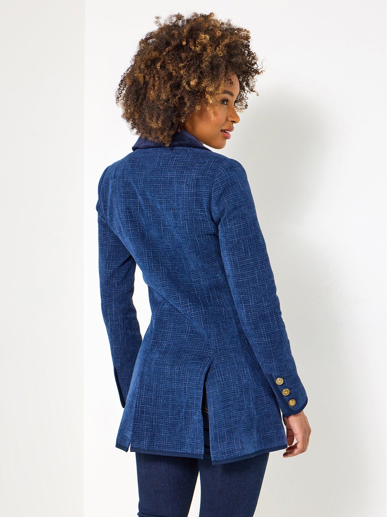 Image 3 of 5 of Joe Browns Joe's New Longline Jacket - Navy