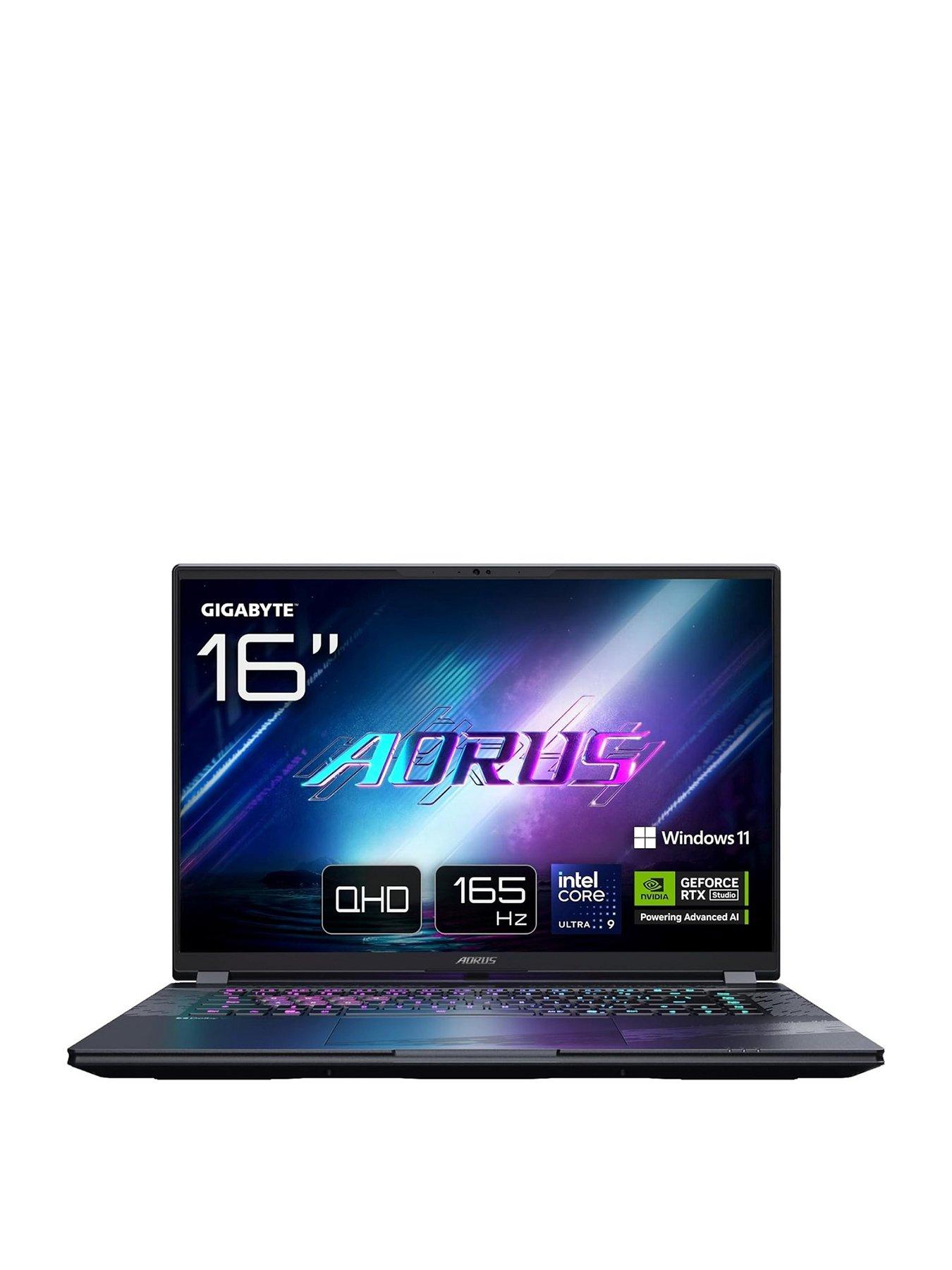 Gigabyte Aorus Elite 16 Bwh Gaming Laptop - 16In 165Hz Qhd - Geforce Rtx 5070 - Intel Core Ultra 9 275Hx - 32Gb Ram, 2Tb Ssd in Black