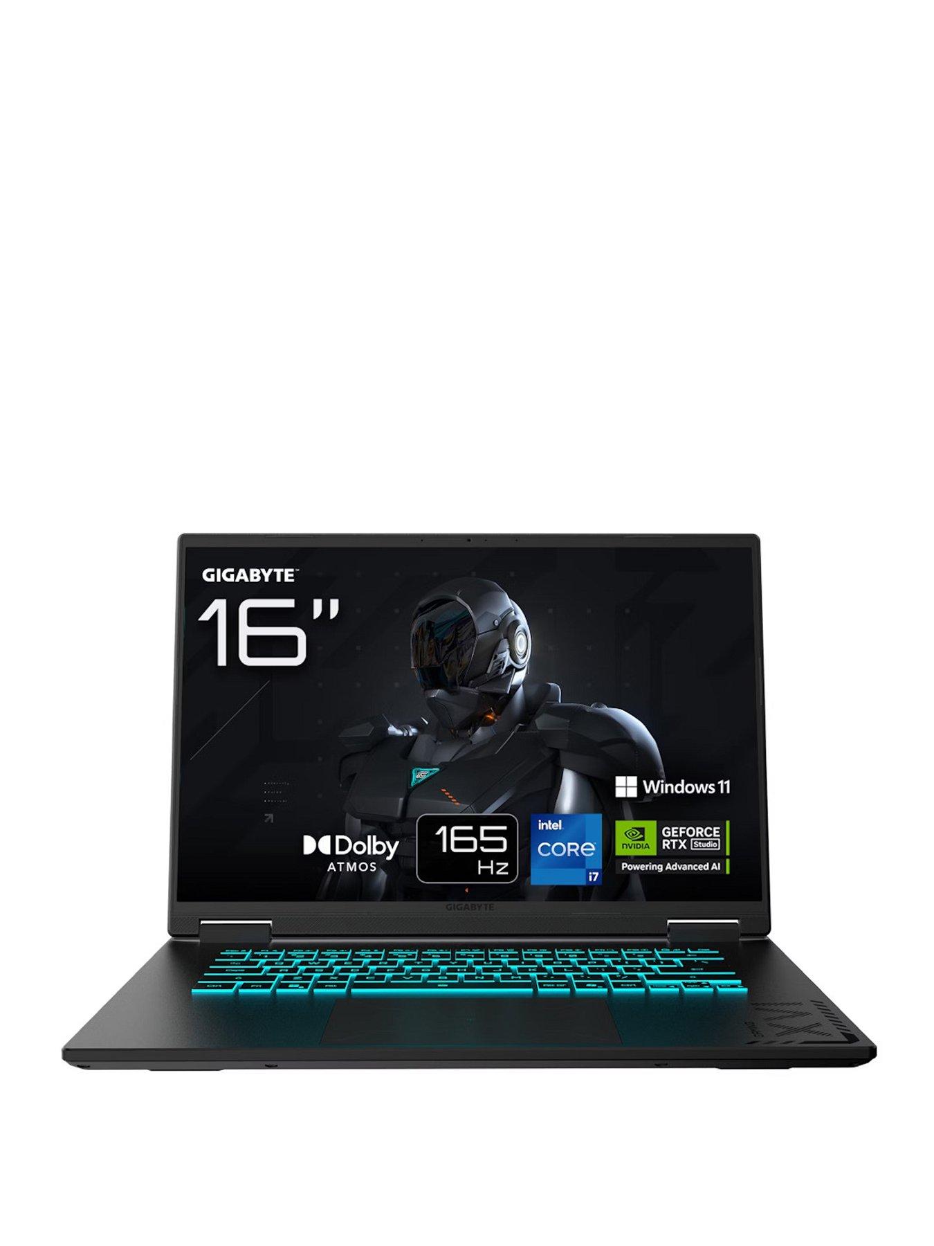 Image 1 of 7 of GIGABYTE GAMING A16 CWH Gaming Laptop - 16in 165Hz FHD - GeForce RTX 5070 - Intel Core i7-13620H - 16GB RAM, 1TB SSD