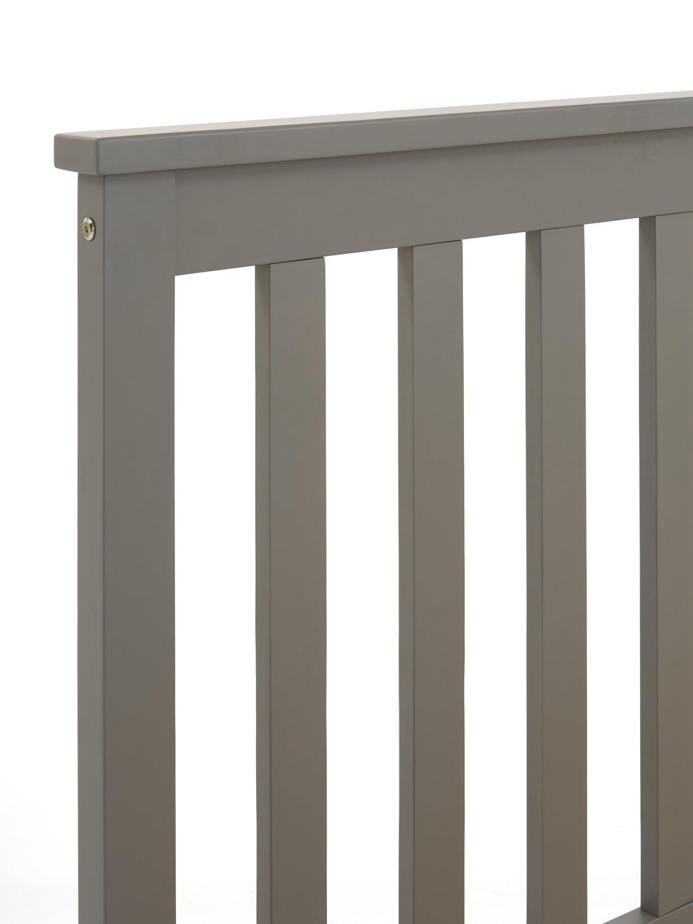 Image 7 of 7 of The Very Collection Dawson Wooden Bed with Mattress Options (Buy &amp; SAVE!) - Grey - FSC&reg; Certified
