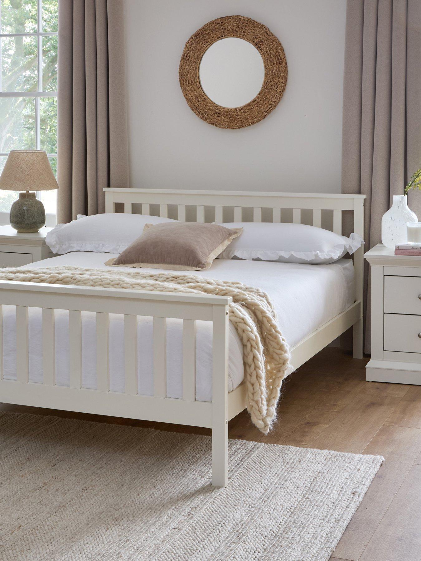 very-home-dawsonnbspwooden-bed-with-mattress-options-buy-amp-savenbsp--white-fscreg-certified
