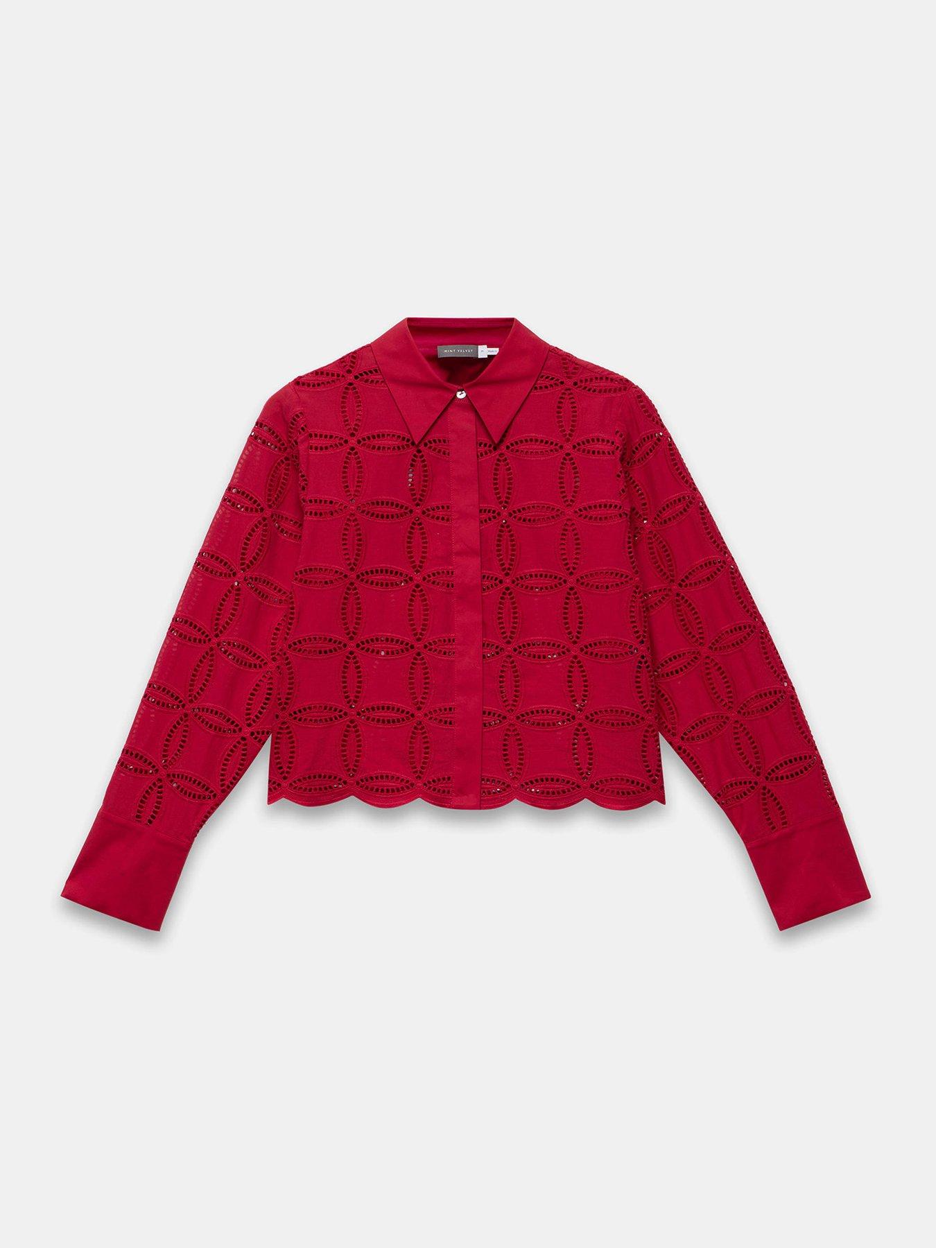 mint-velvet-broderie-cropped-shirt-reddetail