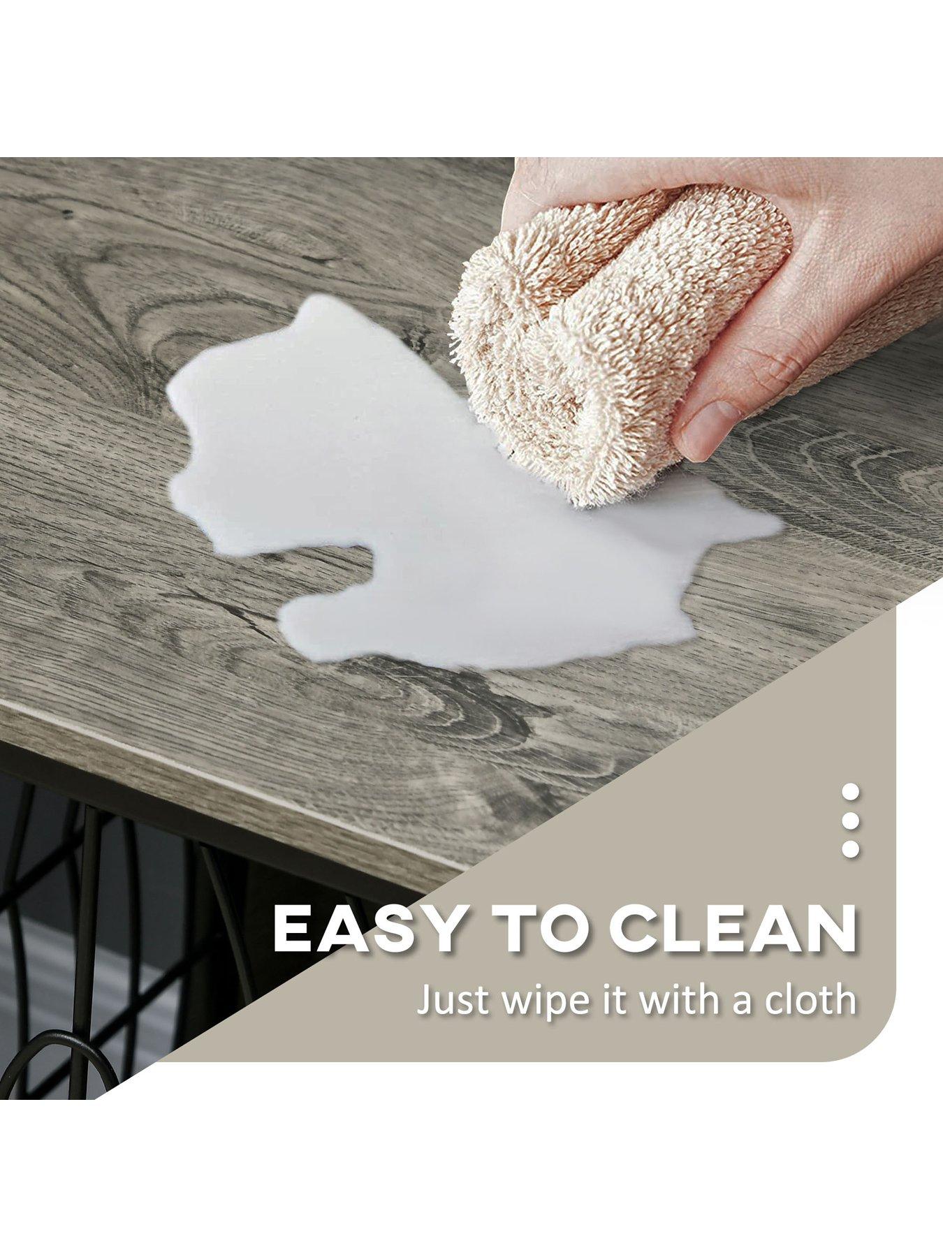 Image 7 of 7 of PawHut Dog Crate Furniture End Table with Cushion for Medium Dogs