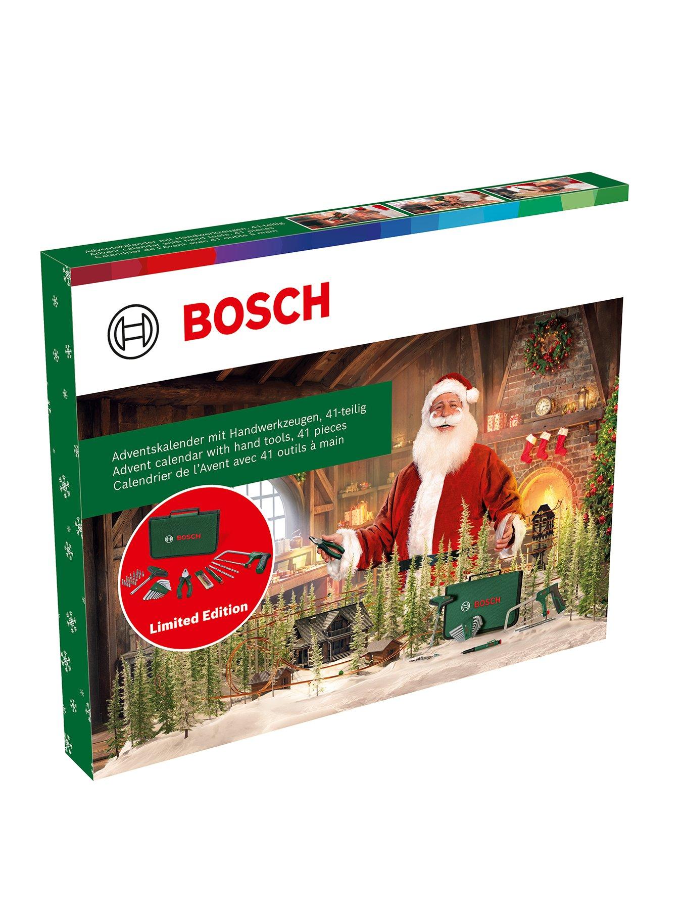 Bosch Advent Calendar 2025 with 41 pcs in Fabric Zipper Bag