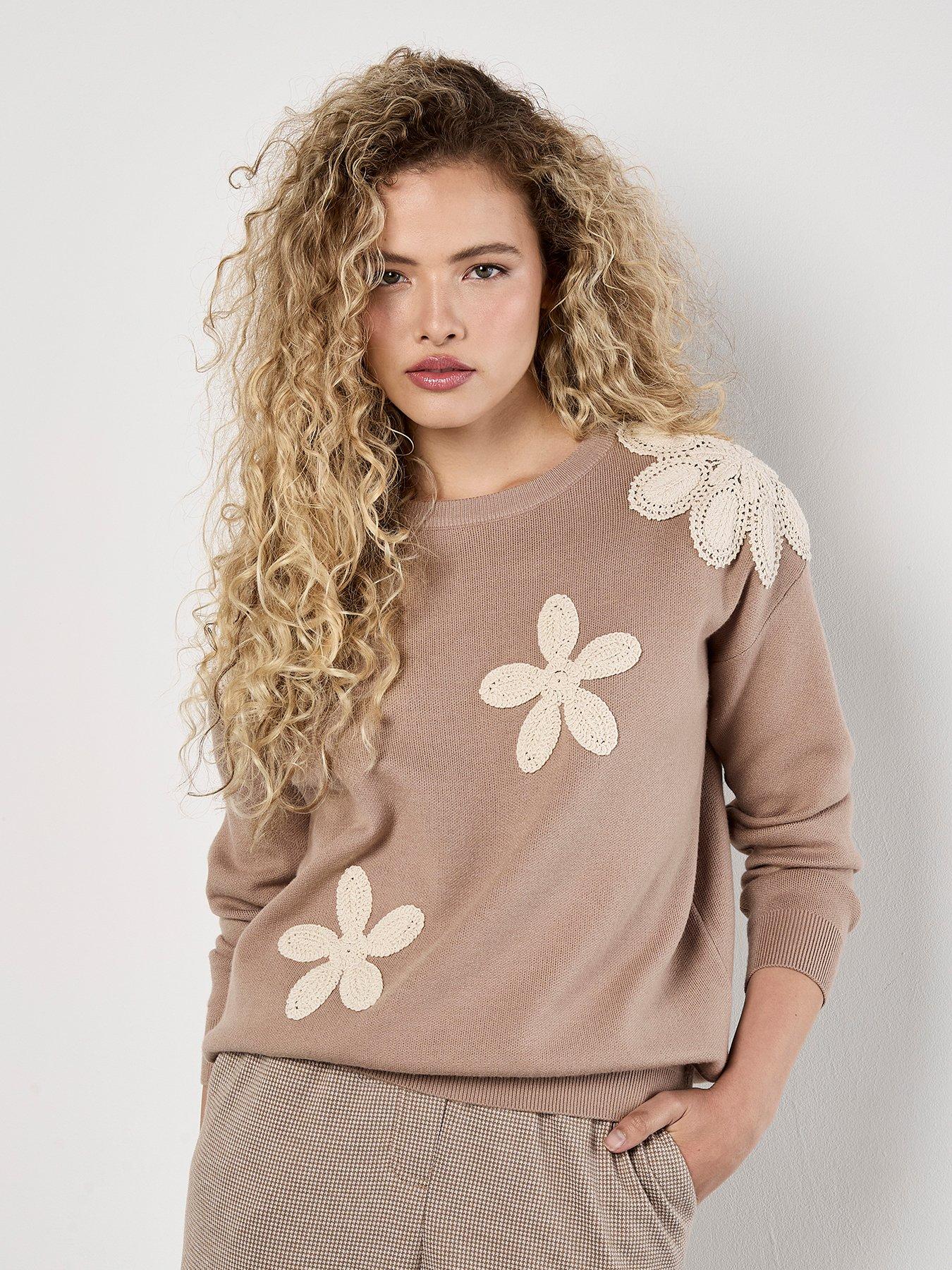 apricot-crochet-large-daisies-jumper-cream