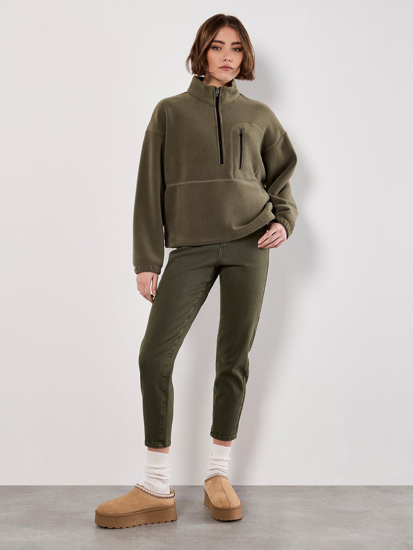 apricot-zip-and-pocket-premium-fleece-jumperback