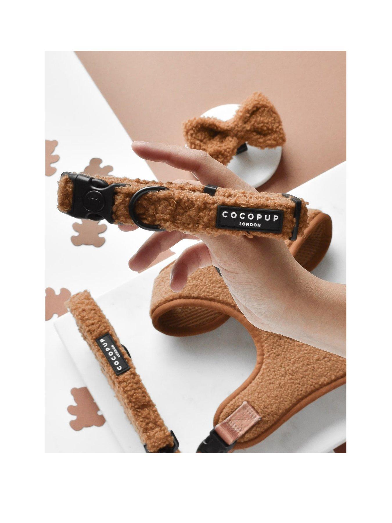 Cocopup Teddy Paddington Collar - Large in Brown