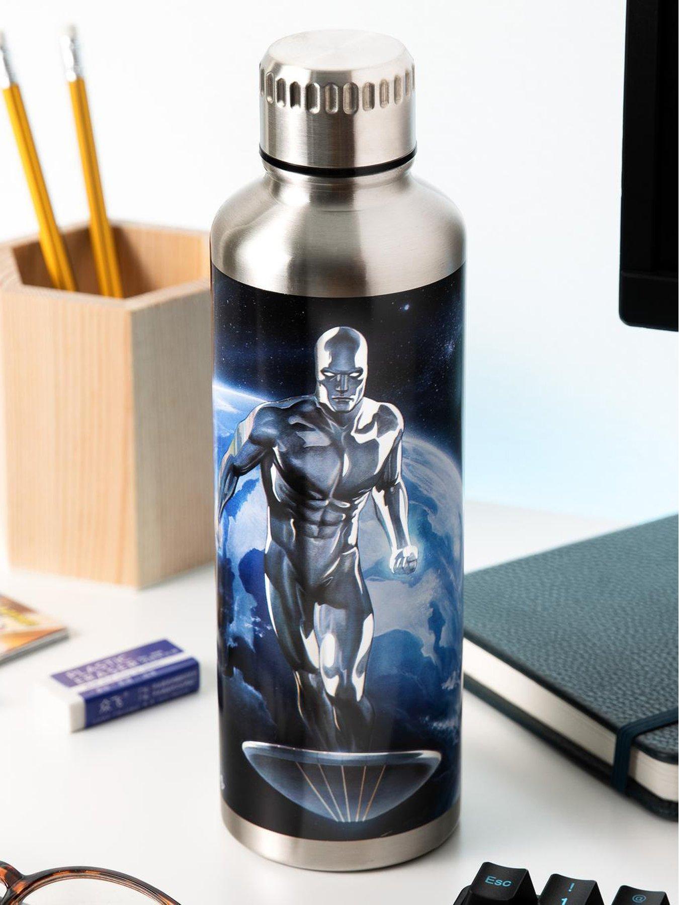 Marvel Heroes Silver Surfer Metal Water Bottle